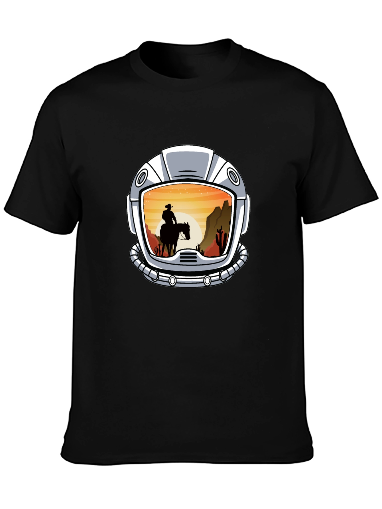 Cowboy Astronaut T-Shirt: Space Western Tee