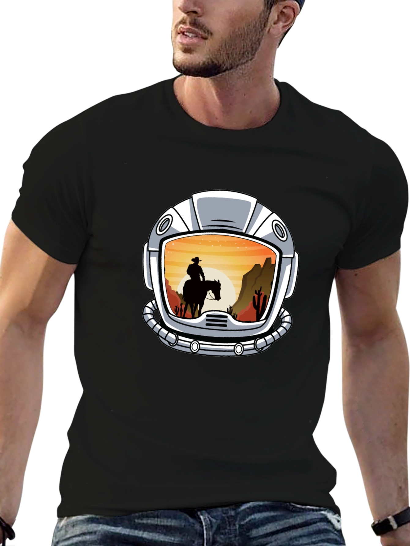 Cowboy Astronaut T-Shirt: Space Western Tee