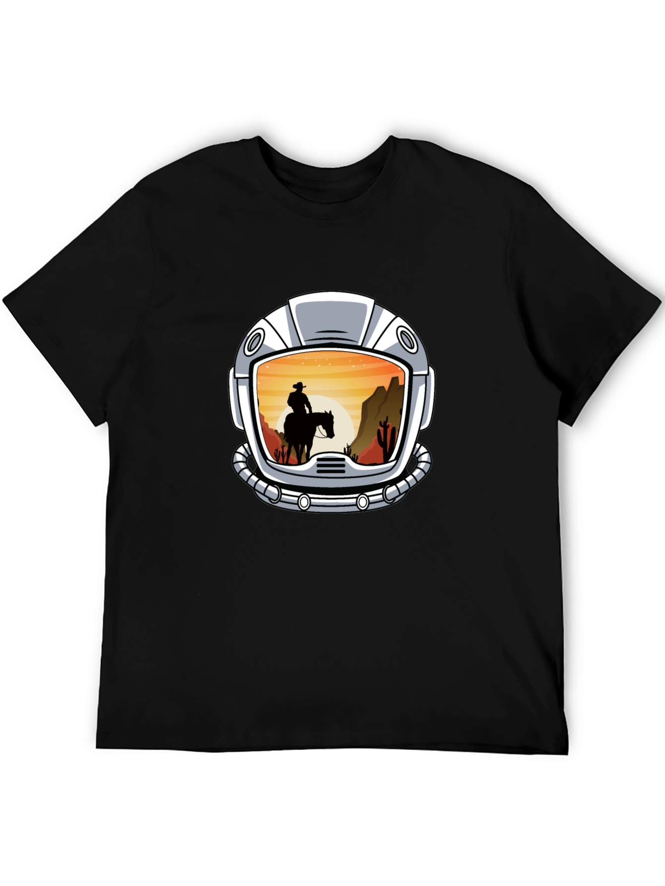 Cowboy Astronaut T-Shirt: Space Western Tee