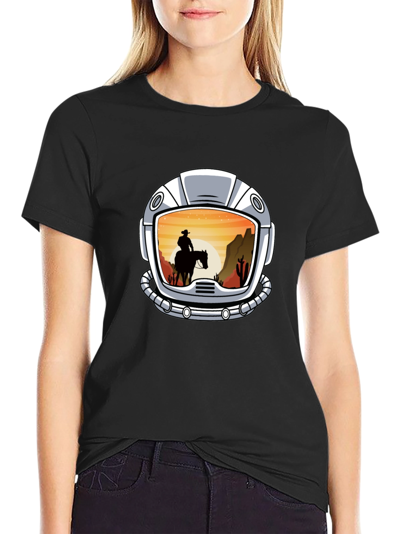 Cowboy Astronaut T-Shirt: Space Western Tee