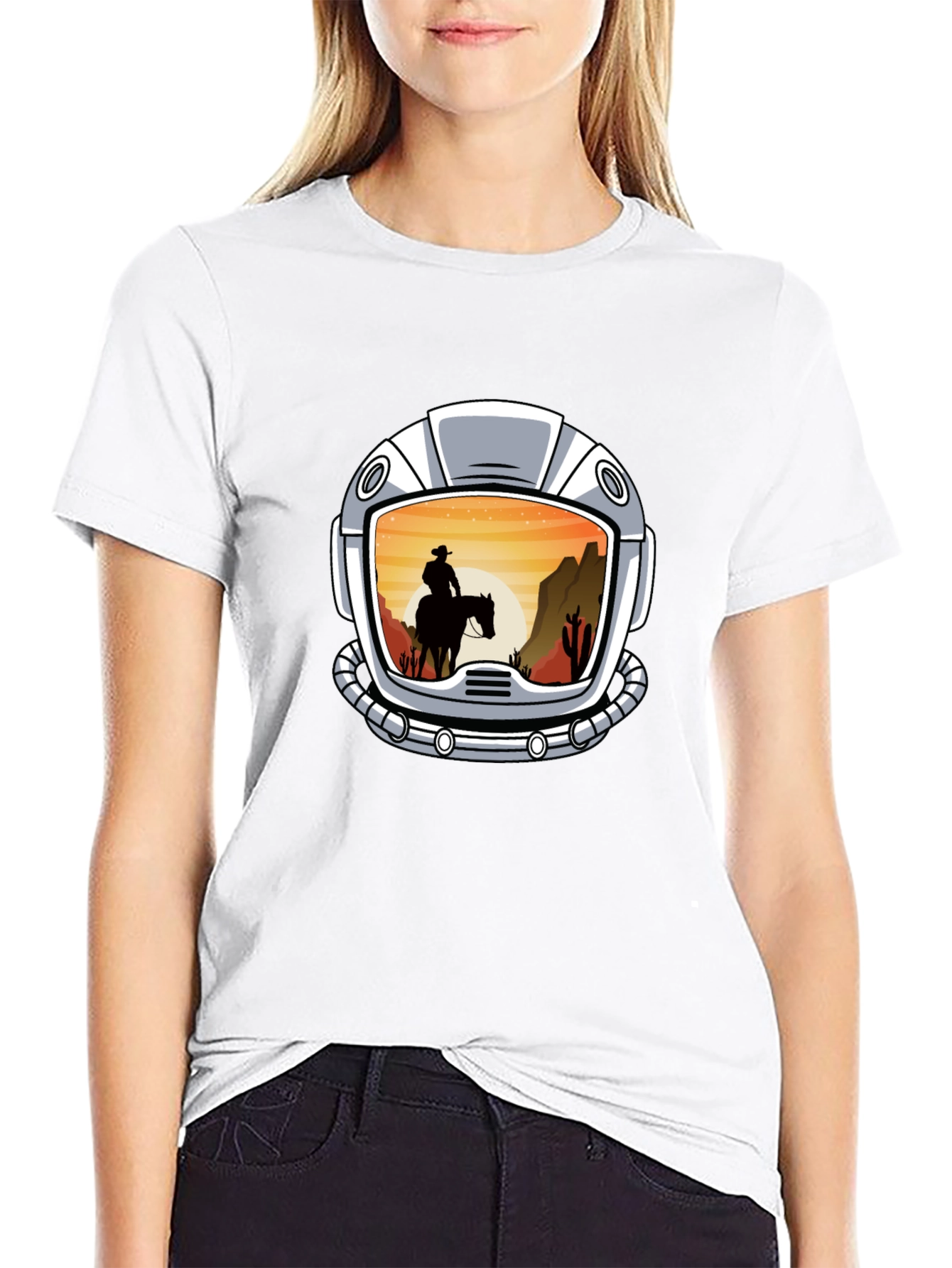 Cowboy Astronaut T-Shirt: Space Western Tee