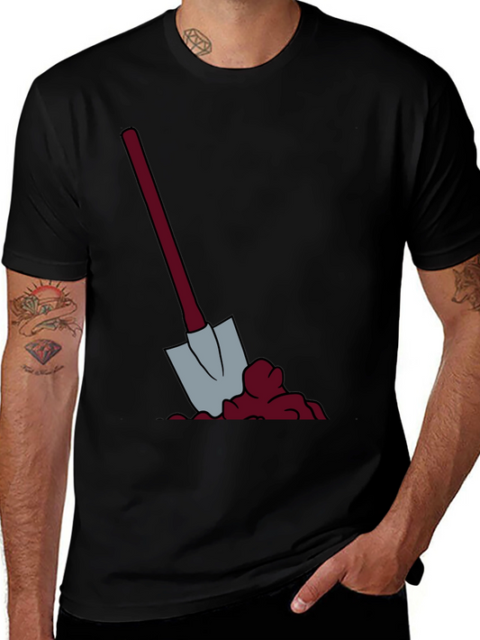Shovel Graphic Tee - Dig Into Style!