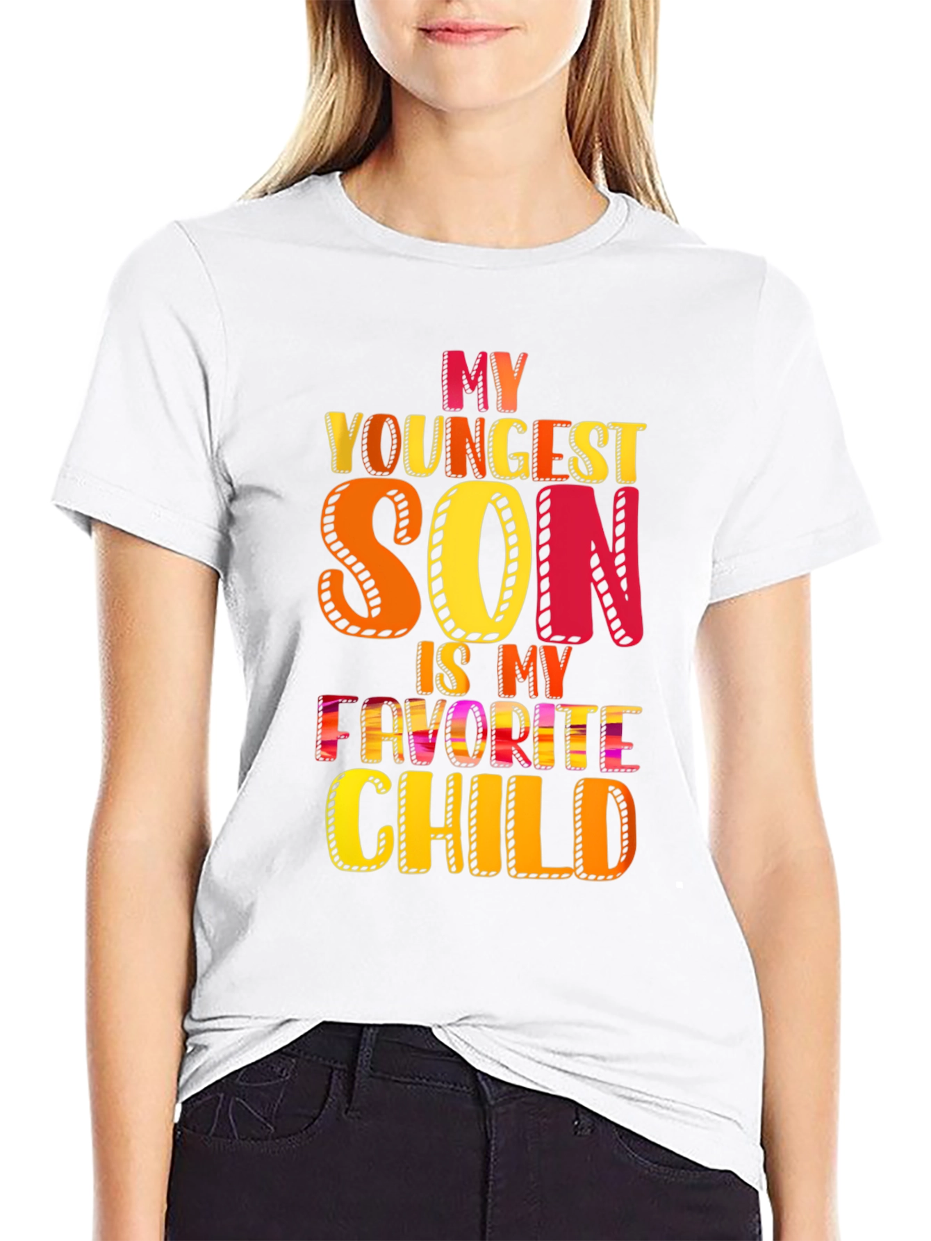 My Youngest Son Is My Favorite Child T-Shirt