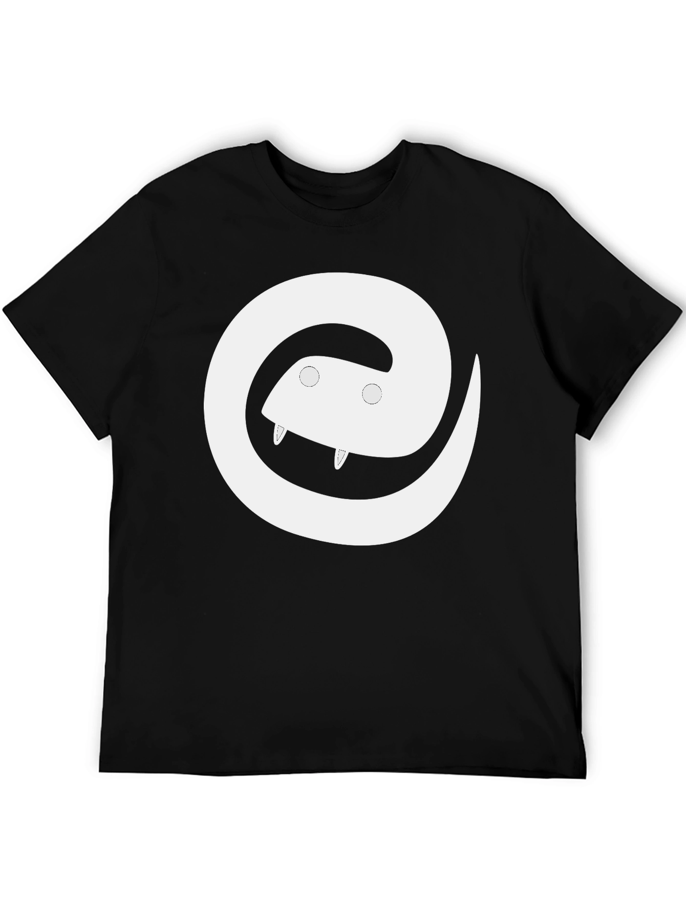 Snake Logo Black T-Shirt