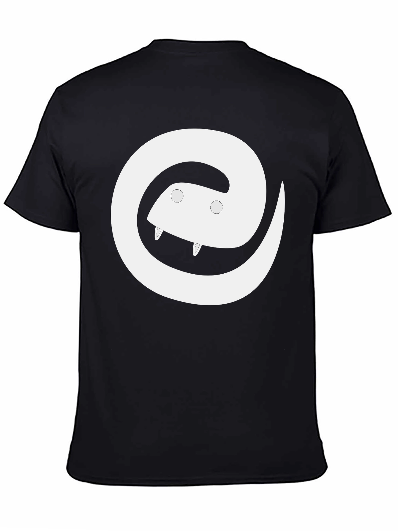 Snake Logo Black T-Shirt