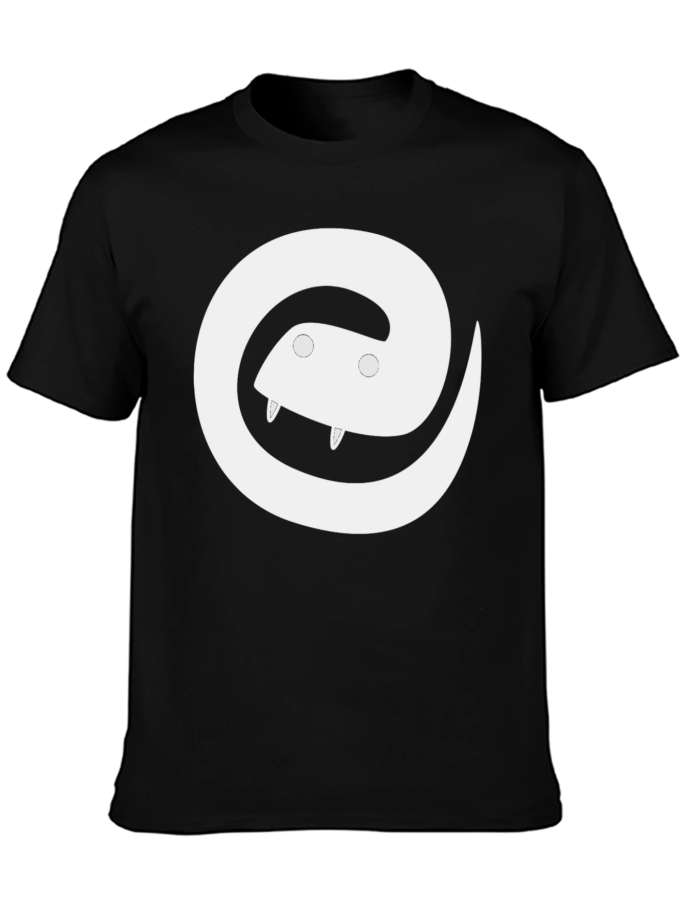 Snake Logo Black T-Shirt