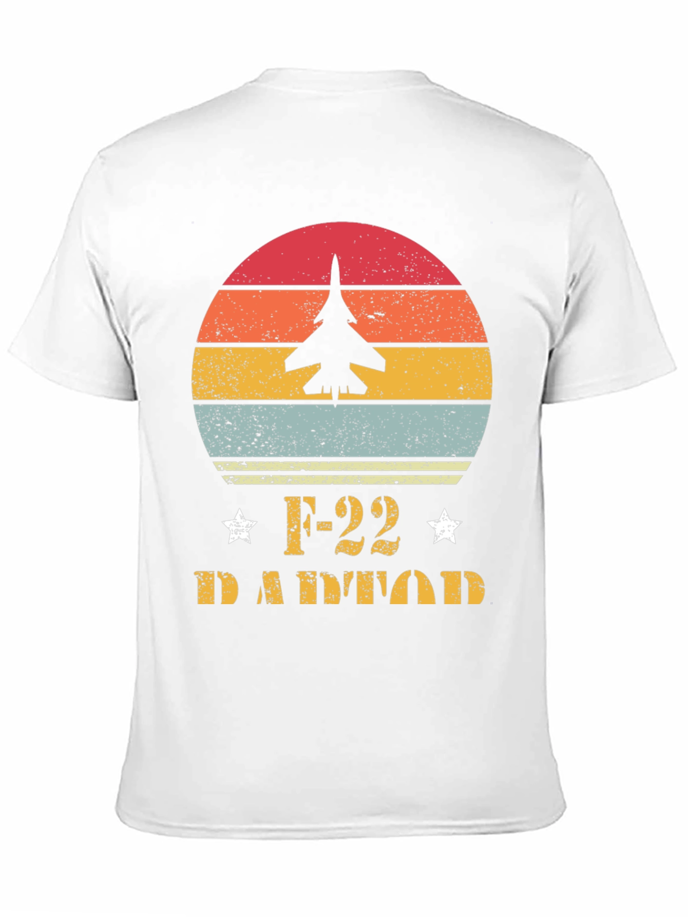 F-22 Raptor Sunset Graphic T-Shirt