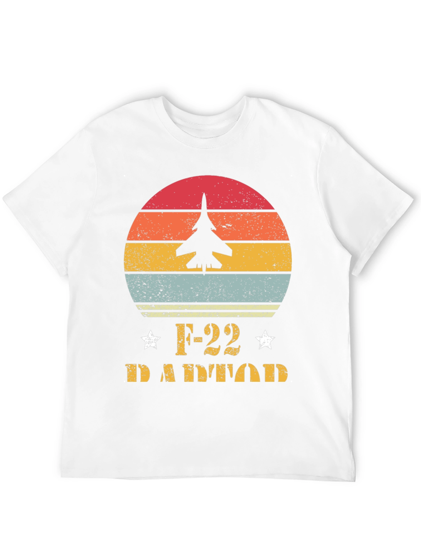 F-22 Raptor Sunset Graphic T-Shirt