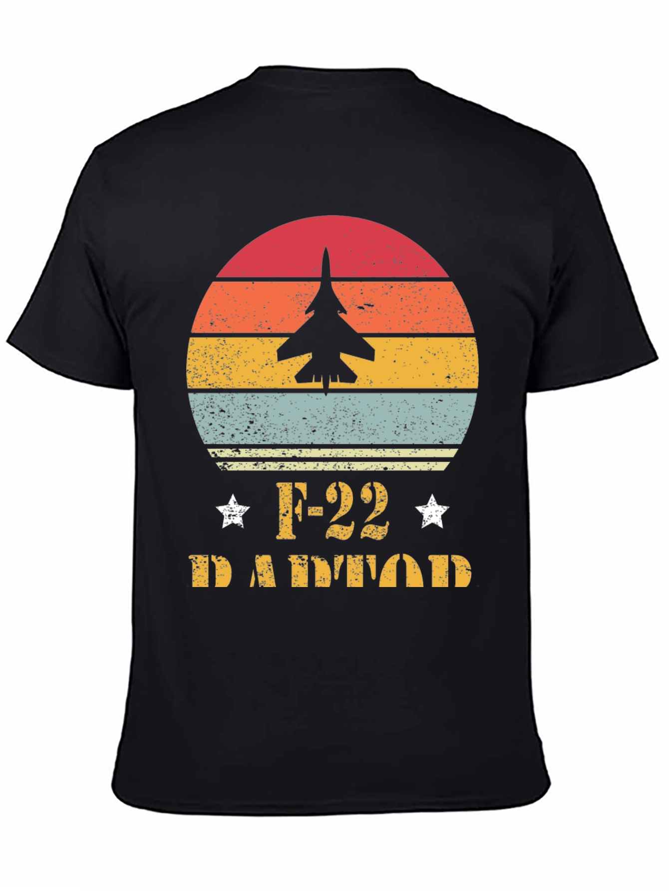F-22 Raptor Sunset Graphic T-Shirt