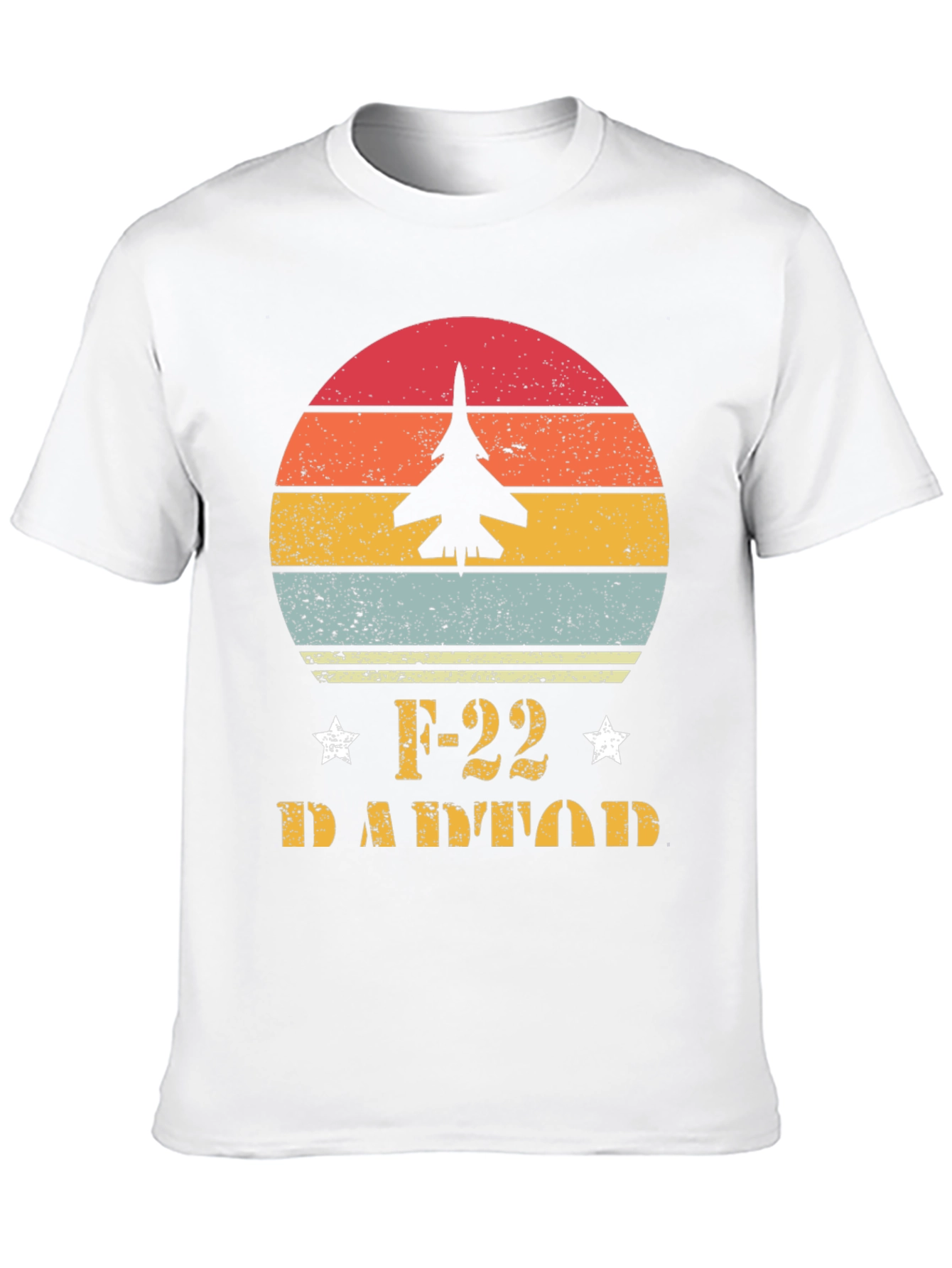 F-22 Raptor Sunset Graphic T-Shirt