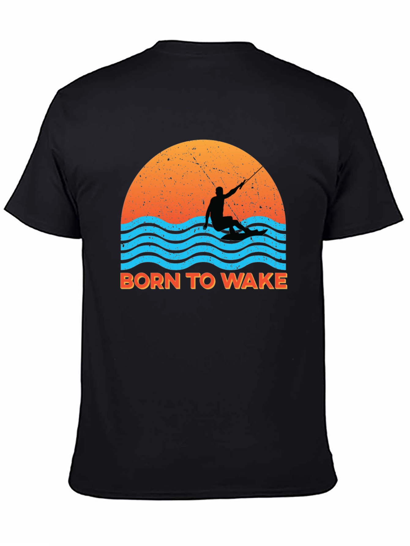 Born to Wake Surfing Graphic Tee