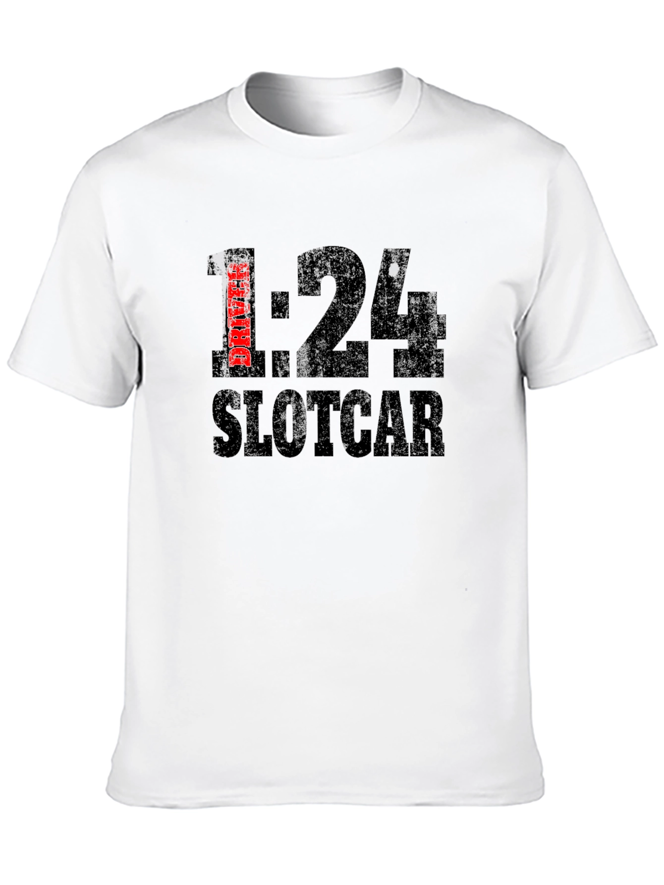 1:24 Slot Car Driver Black T-Shirt