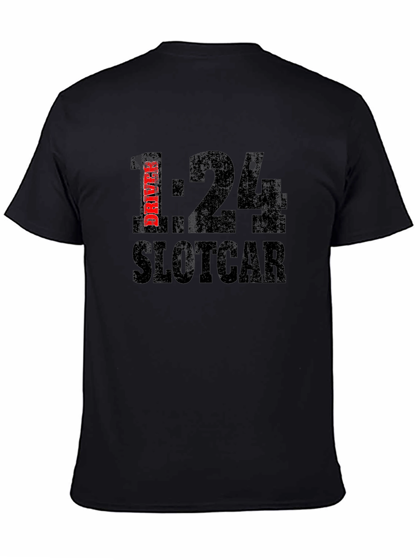 1:24 Slot Car Driver Black T-Shirt