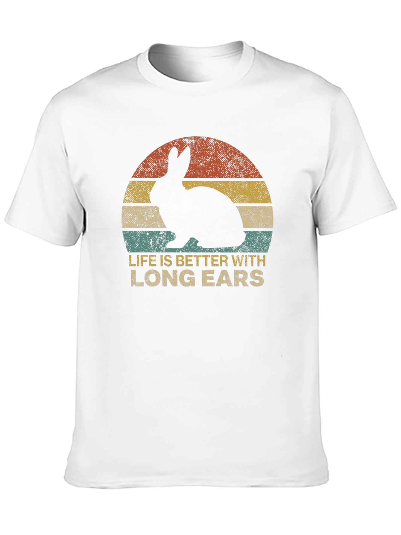 Rabbit Long Ears T-Shirt - Unisex Graphic Tee