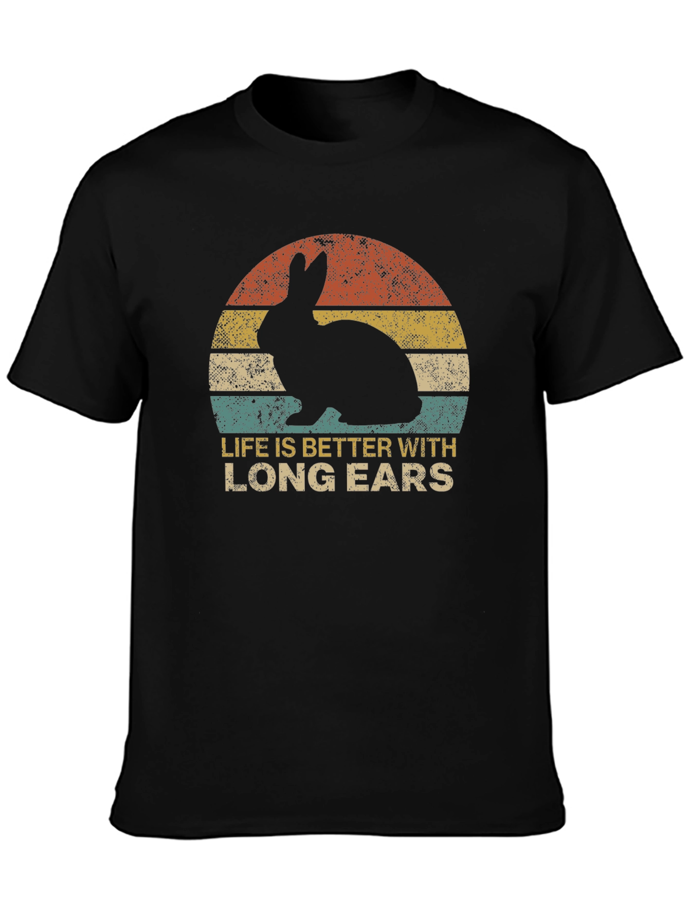 Rabbit Long Ears T-Shirt - Unisex Graphic Tee