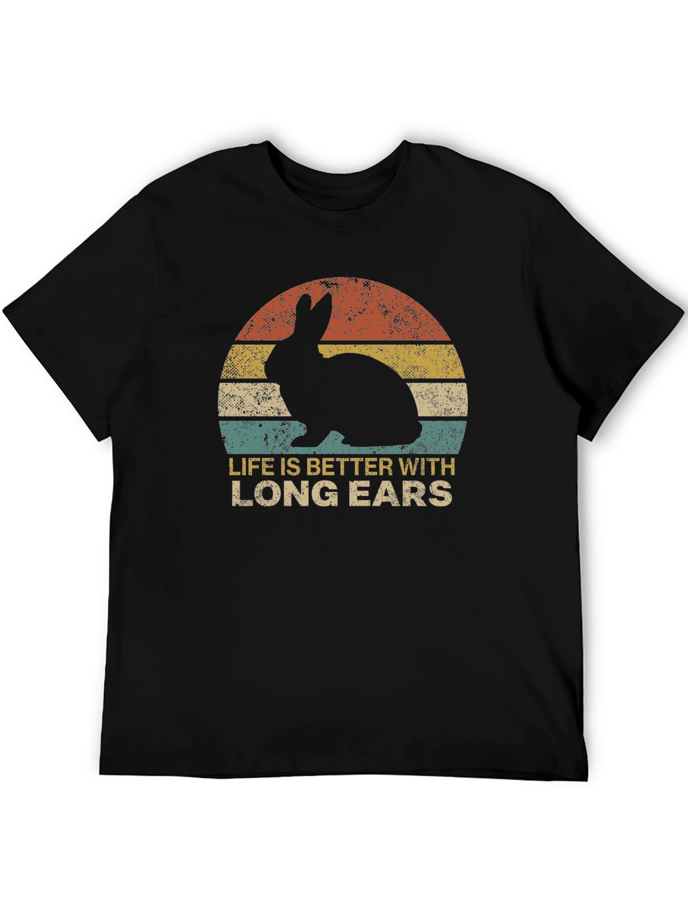 Rabbit Long Ears T-Shirt - Unisex Graphic Tee