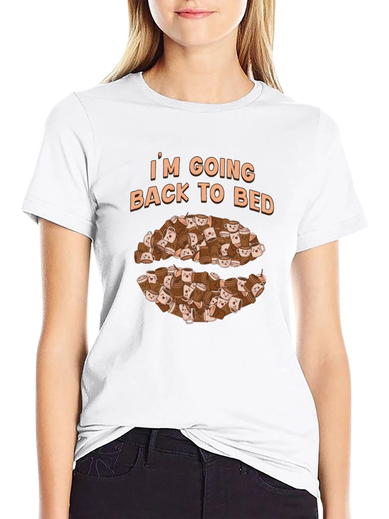 Im Going Back to Bed Coffee Cup T-Shirt