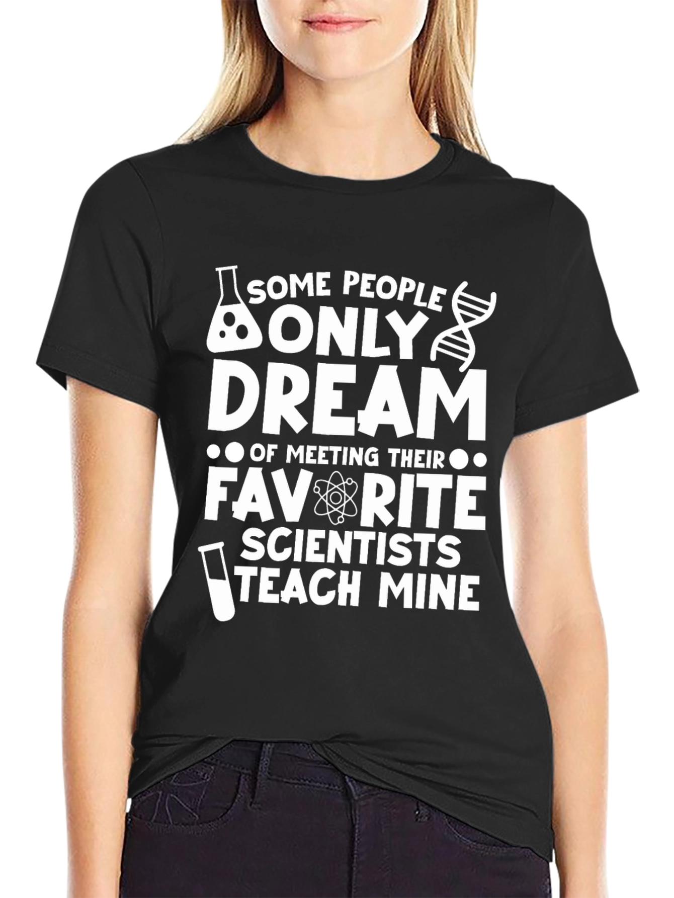 Scientist Teach Mine Graphic Tee