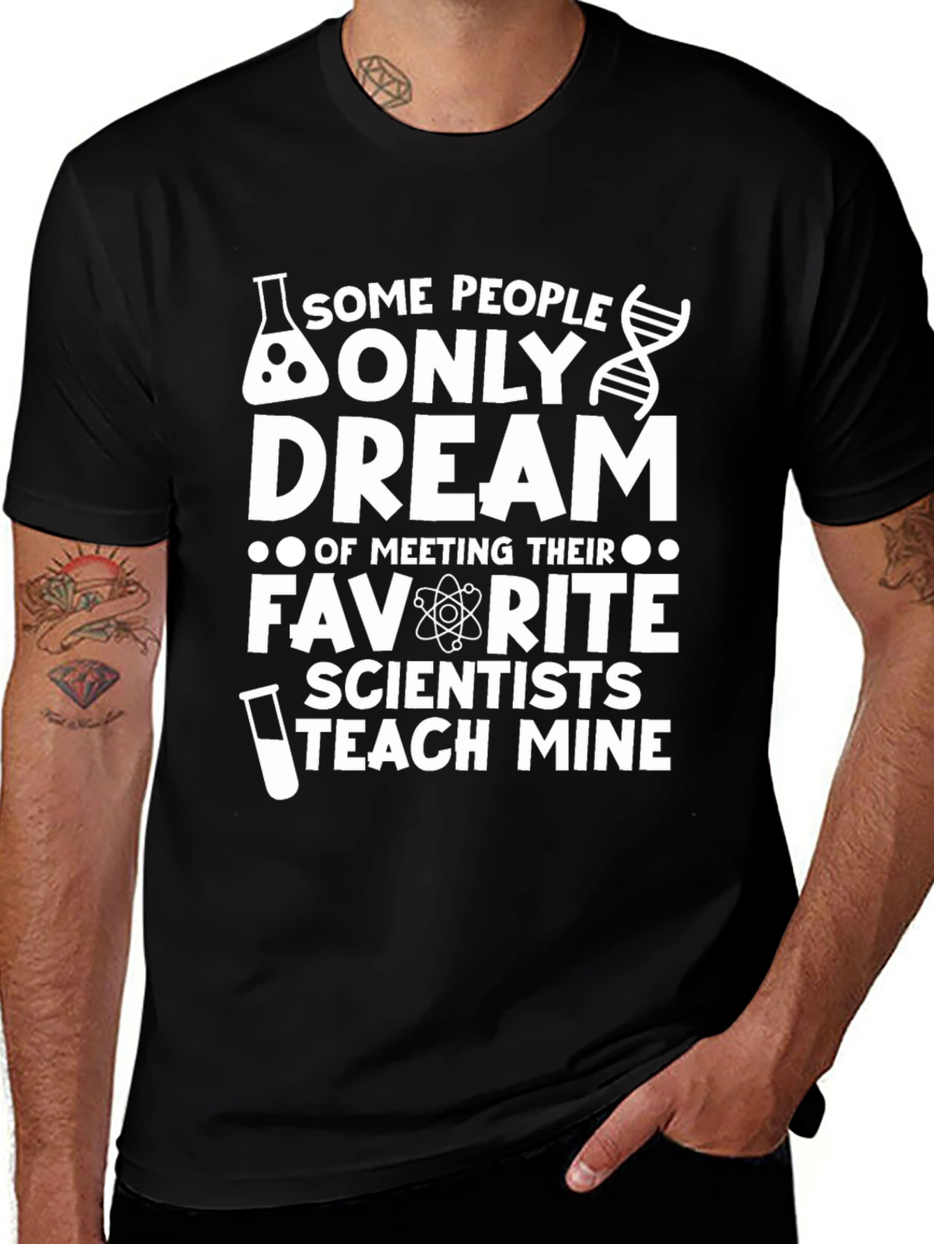 Scientist Teach Mine Graphic Tee