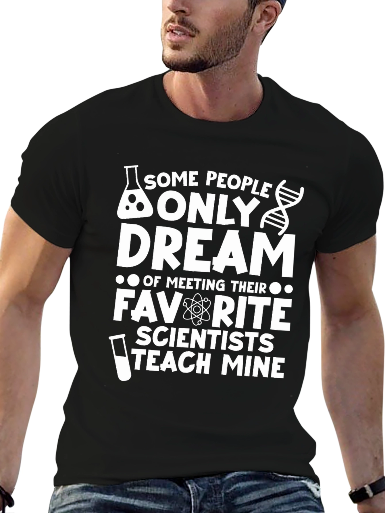 Scientist Teach Mine Graphic Tee