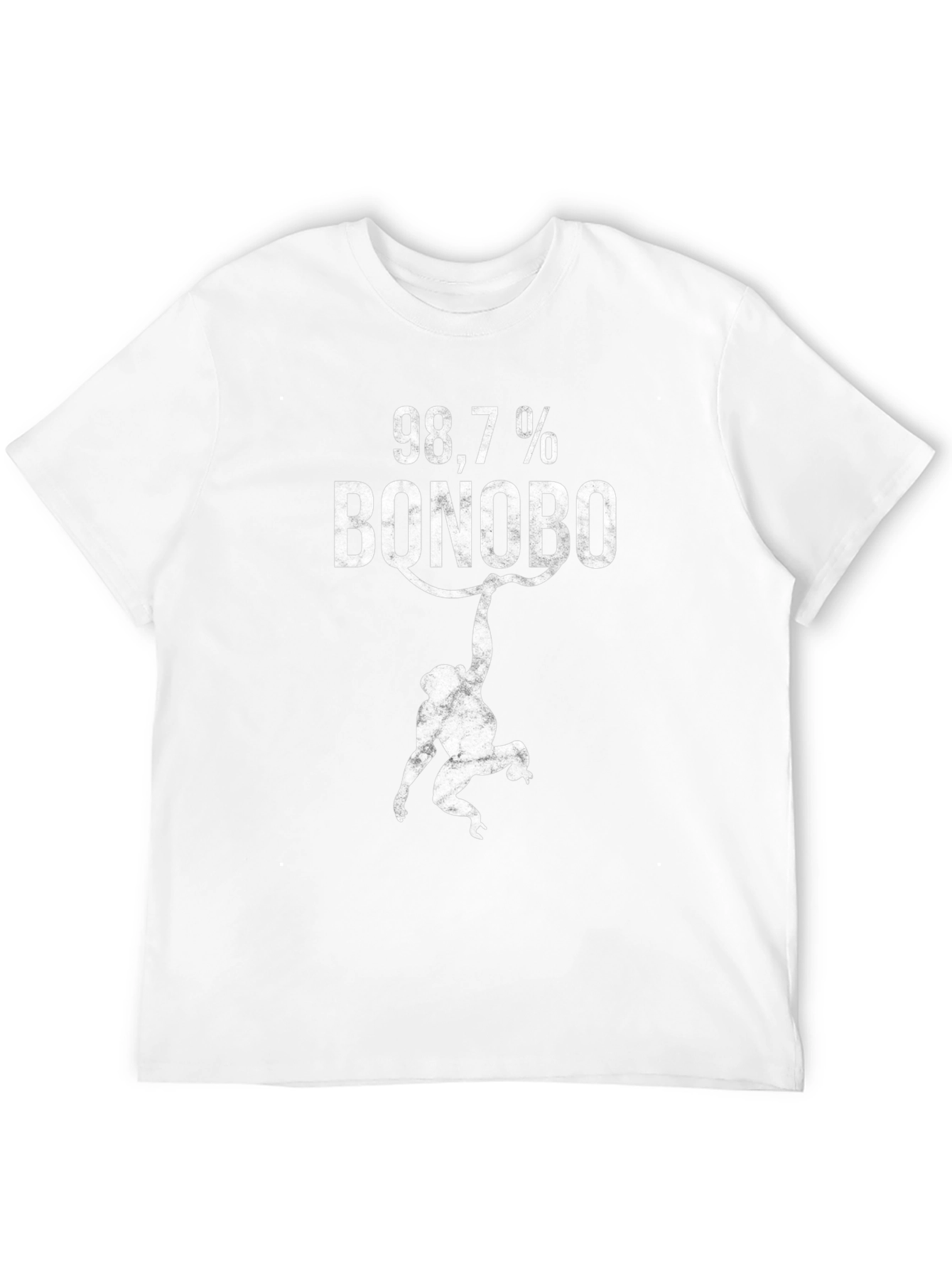 98.7% Bonobo Graphic Tee - Funny Ape T-Shirt