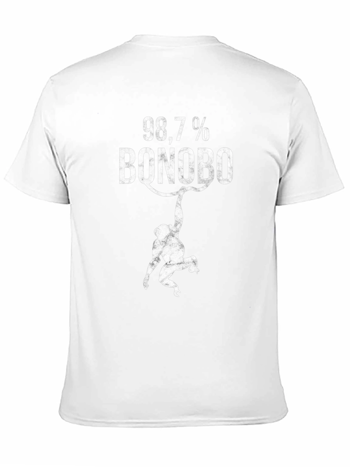 98.7% Bonobo Graphic Tee - Funny Ape T-Shirt