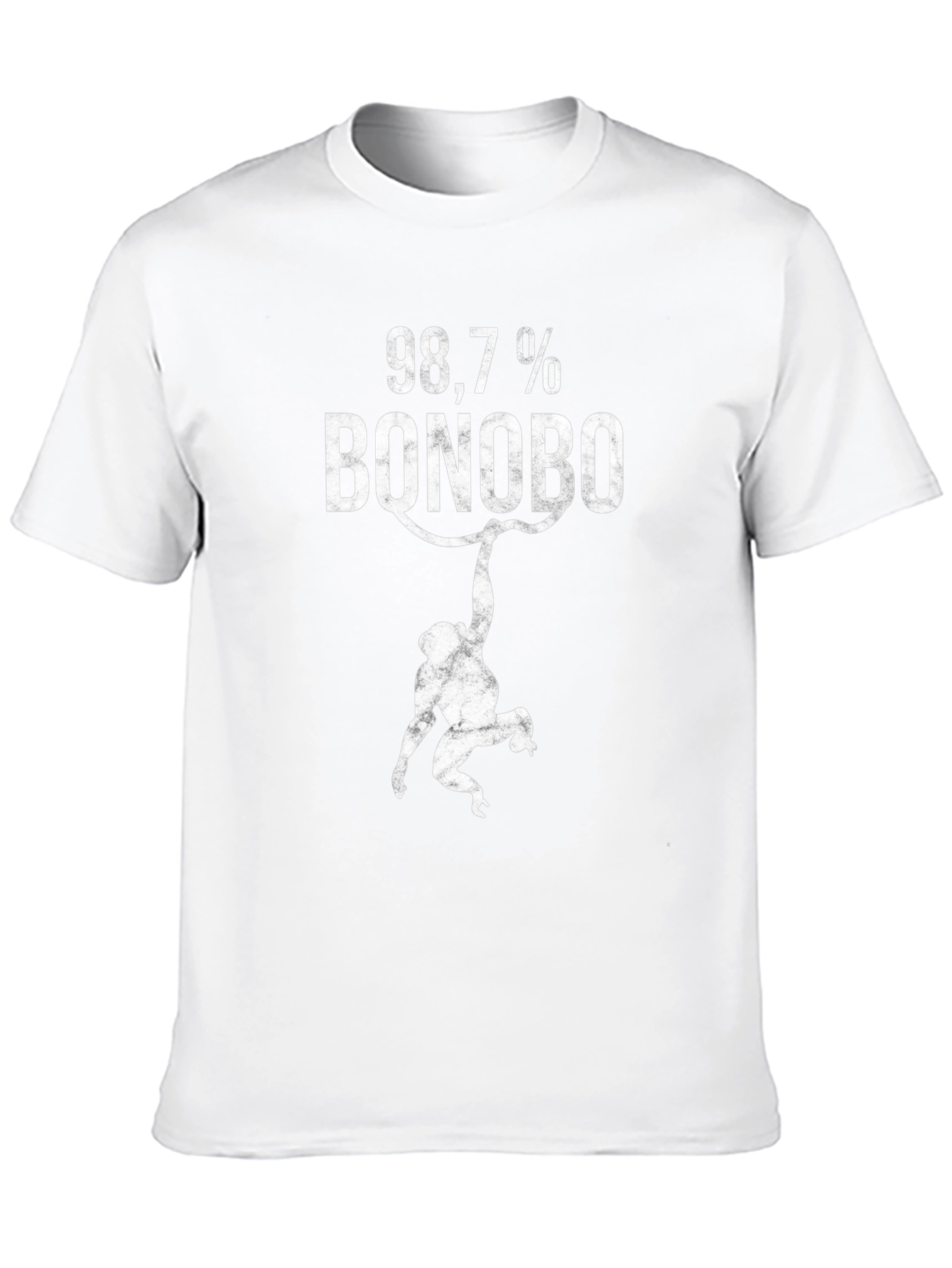 98.7% Bonobo Graphic Tee - Funny Ape T-Shirt