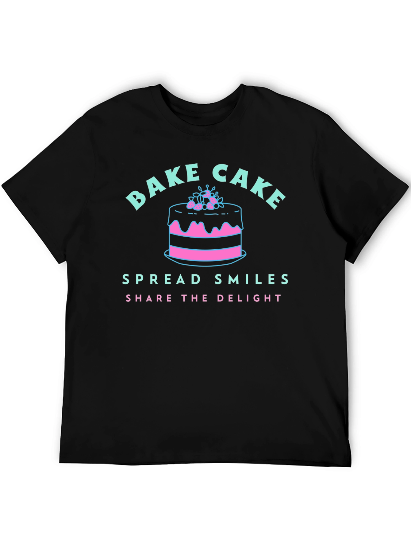 Bake Cake T-Shirt - Spread Smiles