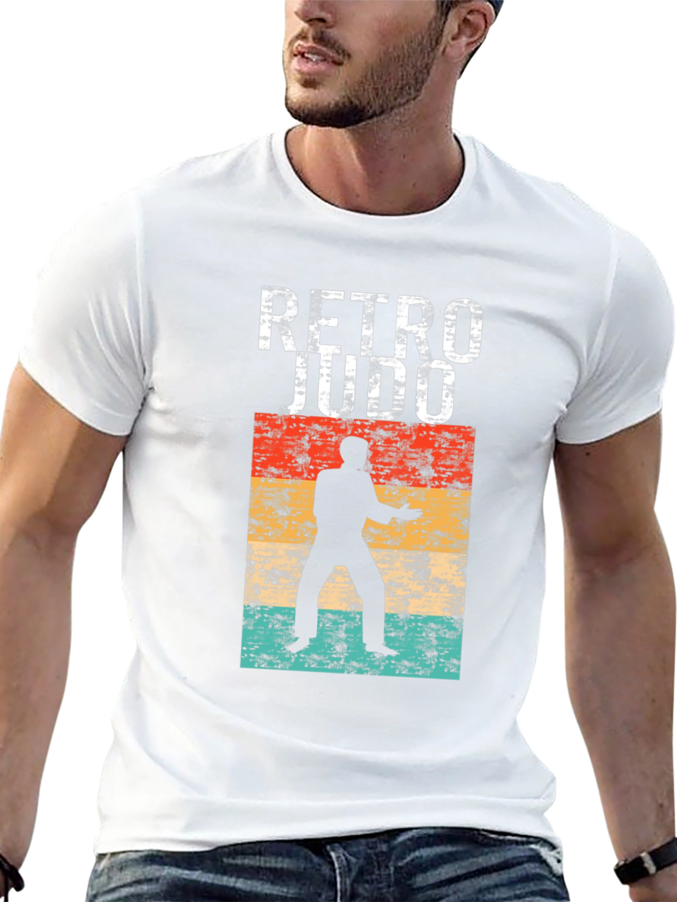 Retro Judo Graphic Tee - Martial Arts T-Shirt
