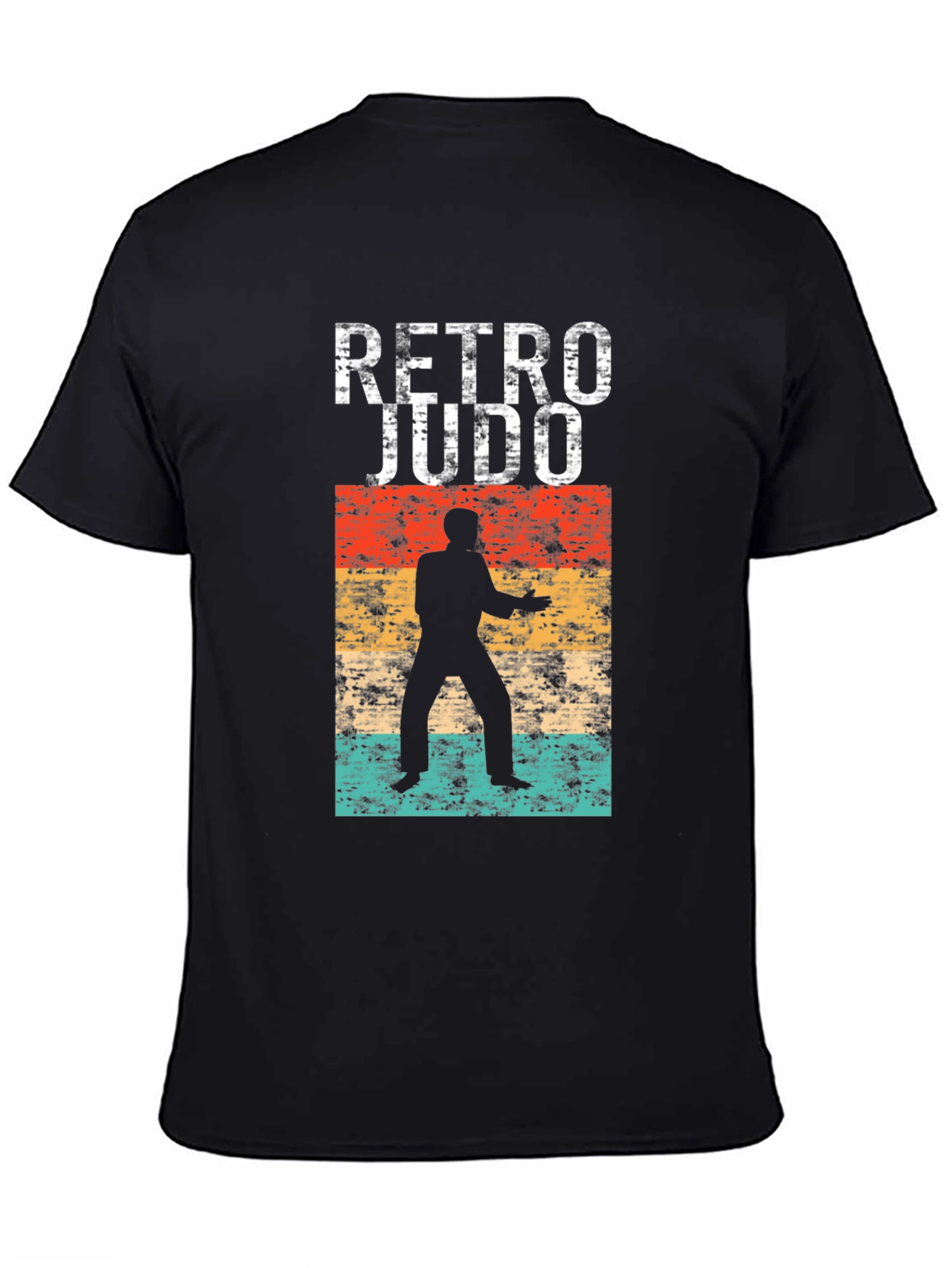 Retro Judo Graphic Tee - Martial Arts T-Shirt