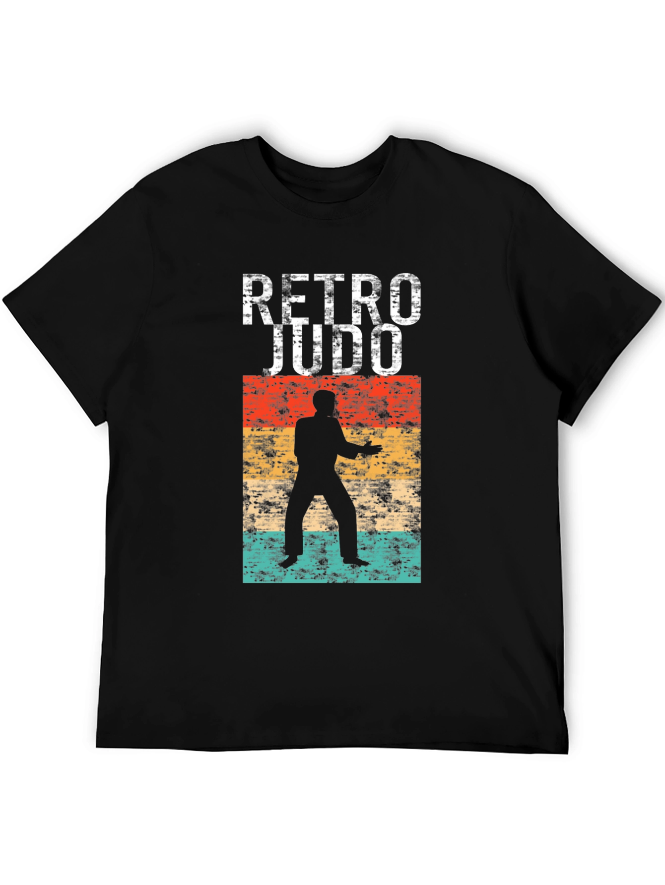 Retro Judo Graphic Tee - Martial Arts T-Shirt