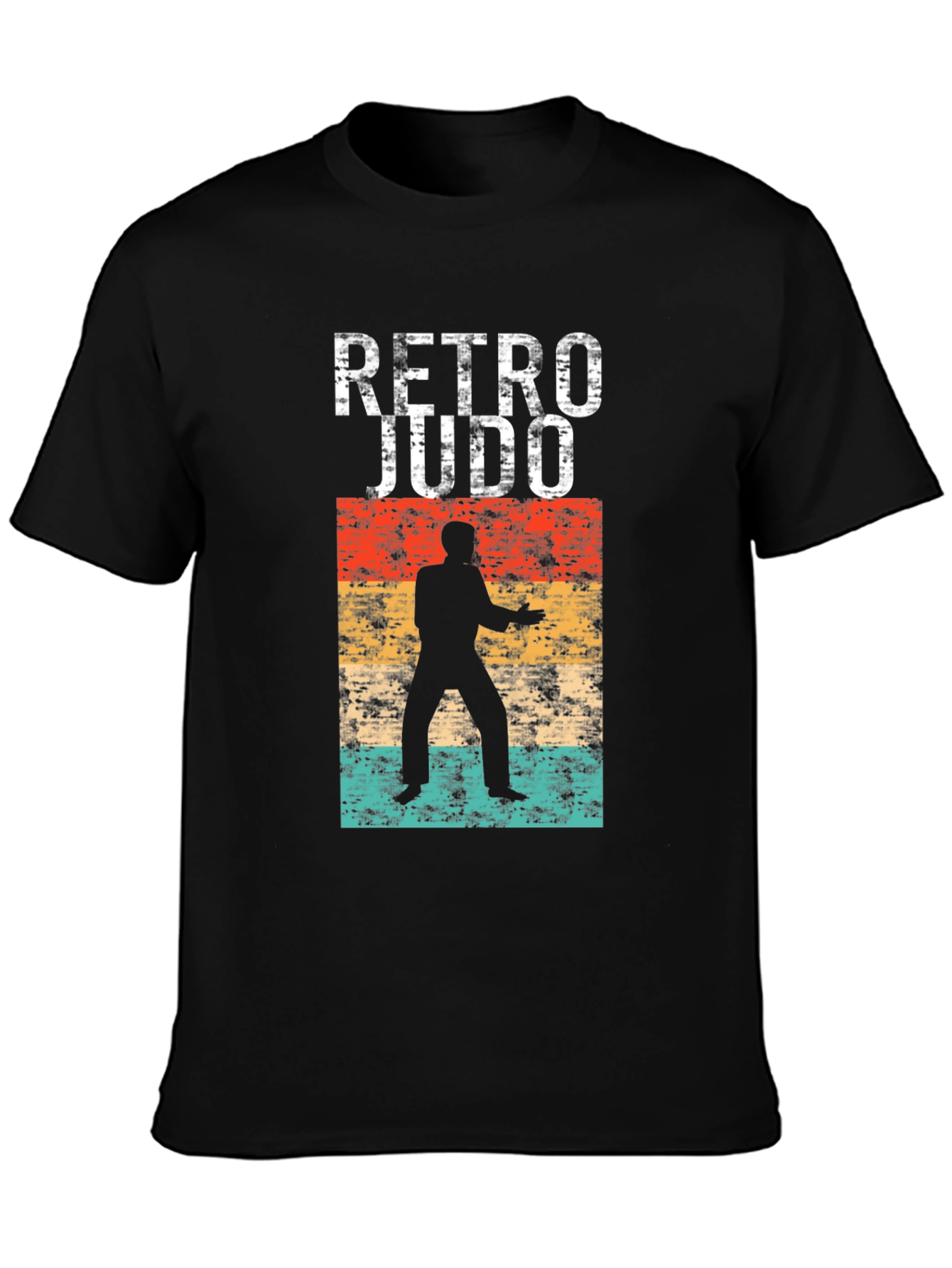 Retro Judo Graphic Tee - Martial Arts T-Shirt
