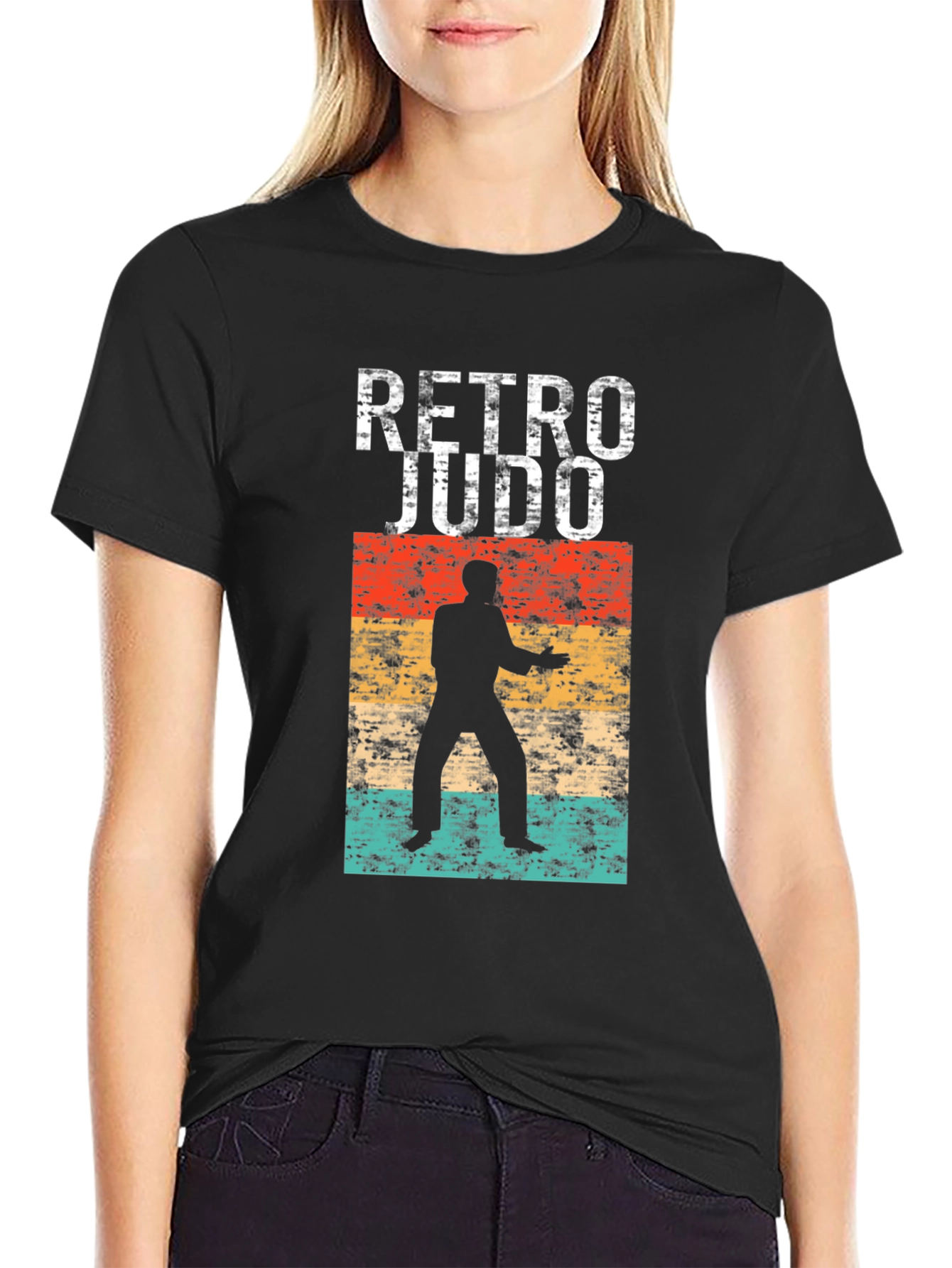 Retro Judo Graphic Tee - Martial Arts T-Shirt