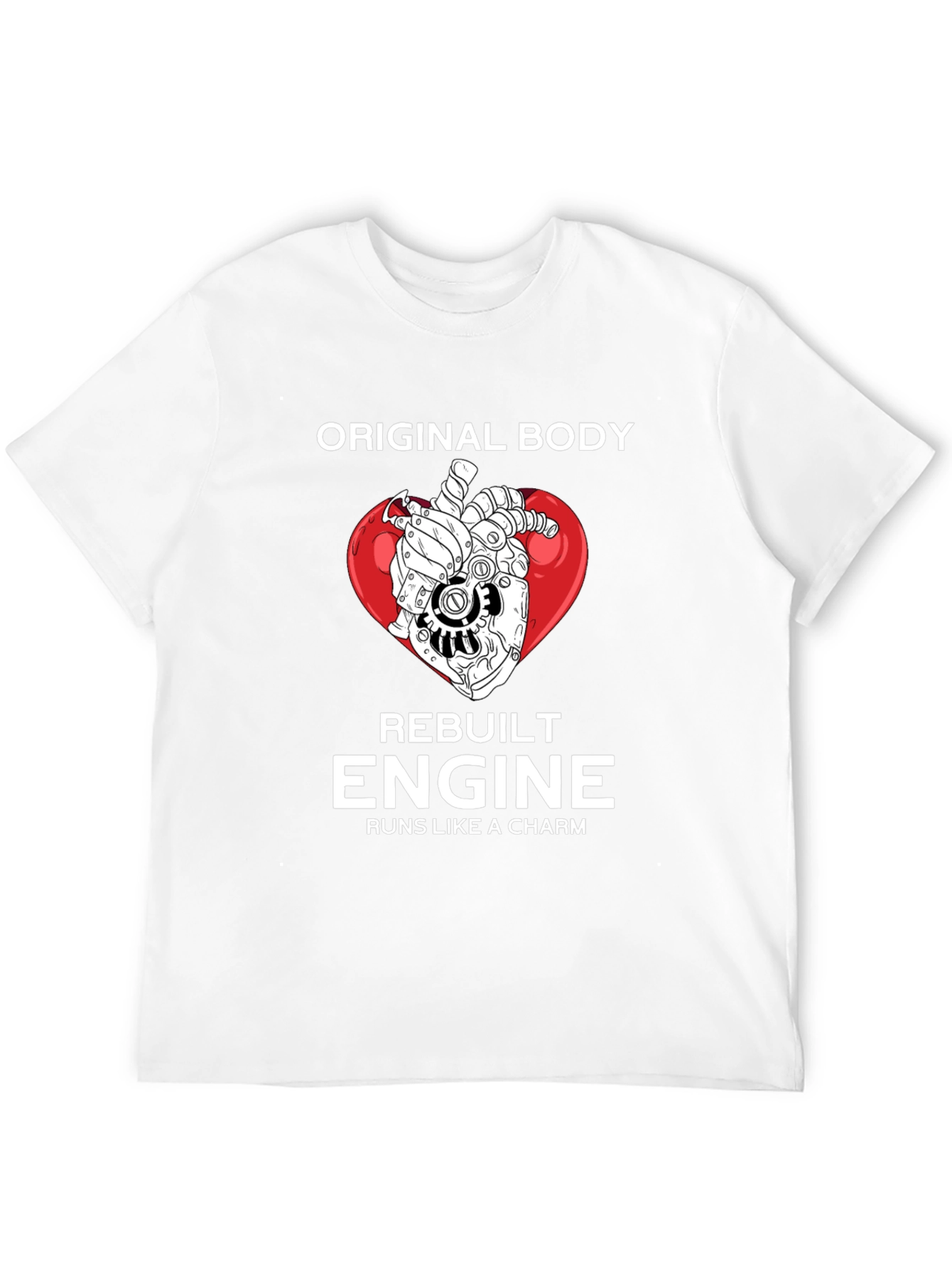 Original Body Rebuilt Engine Graphic T-Shirt