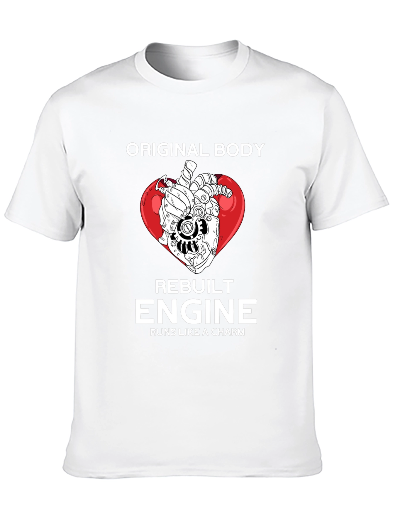 Original Body Rebuilt Engine Graphic T-Shirt