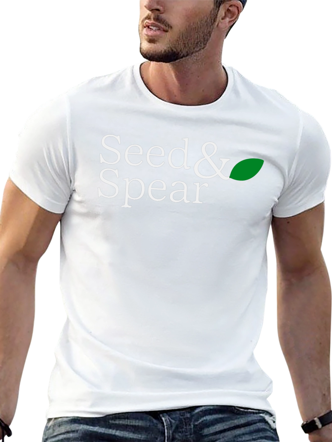 Seed & Spear Black Graphic T-Shirt