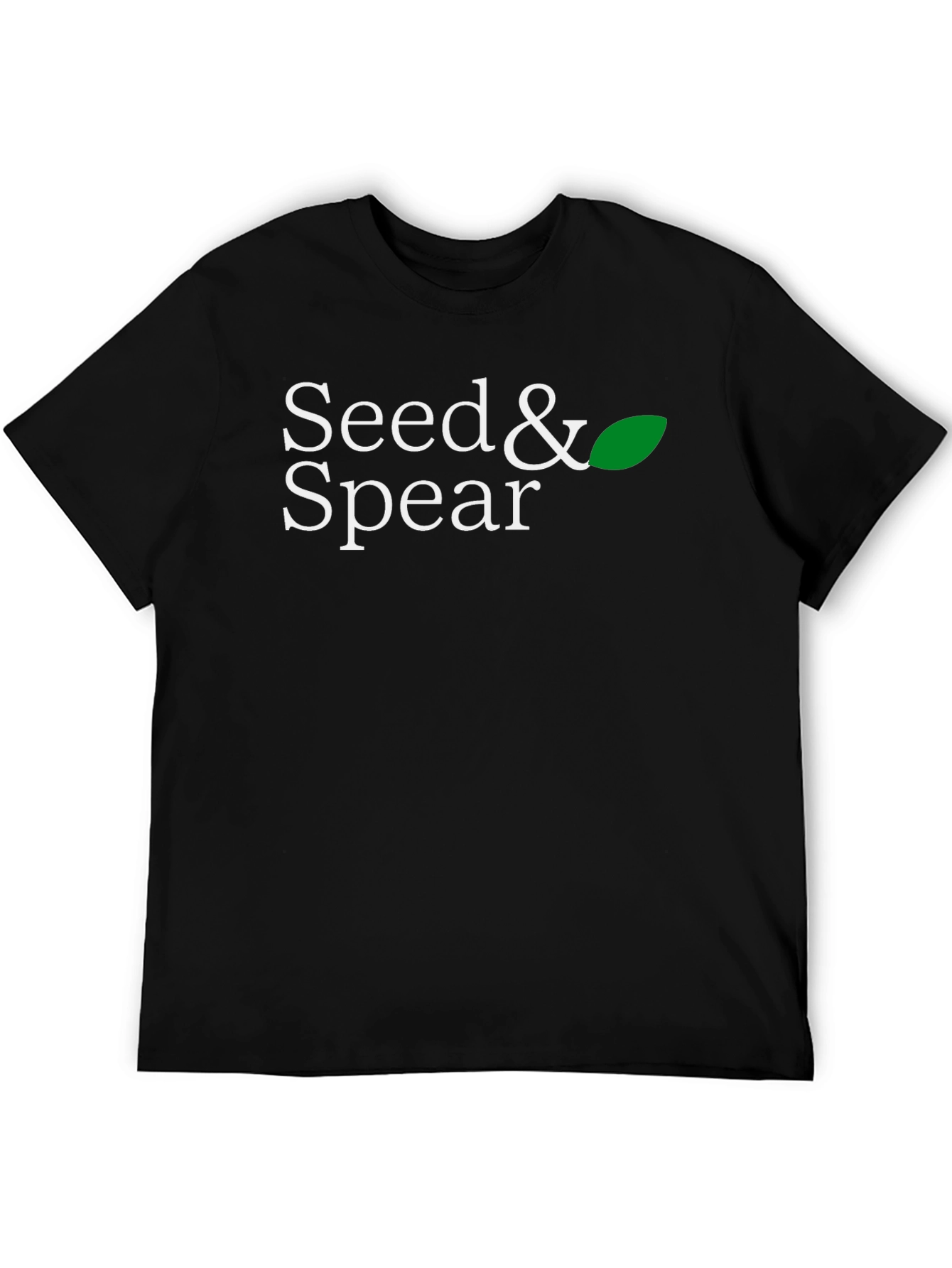 Seed & Spear Black Graphic T-Shirt