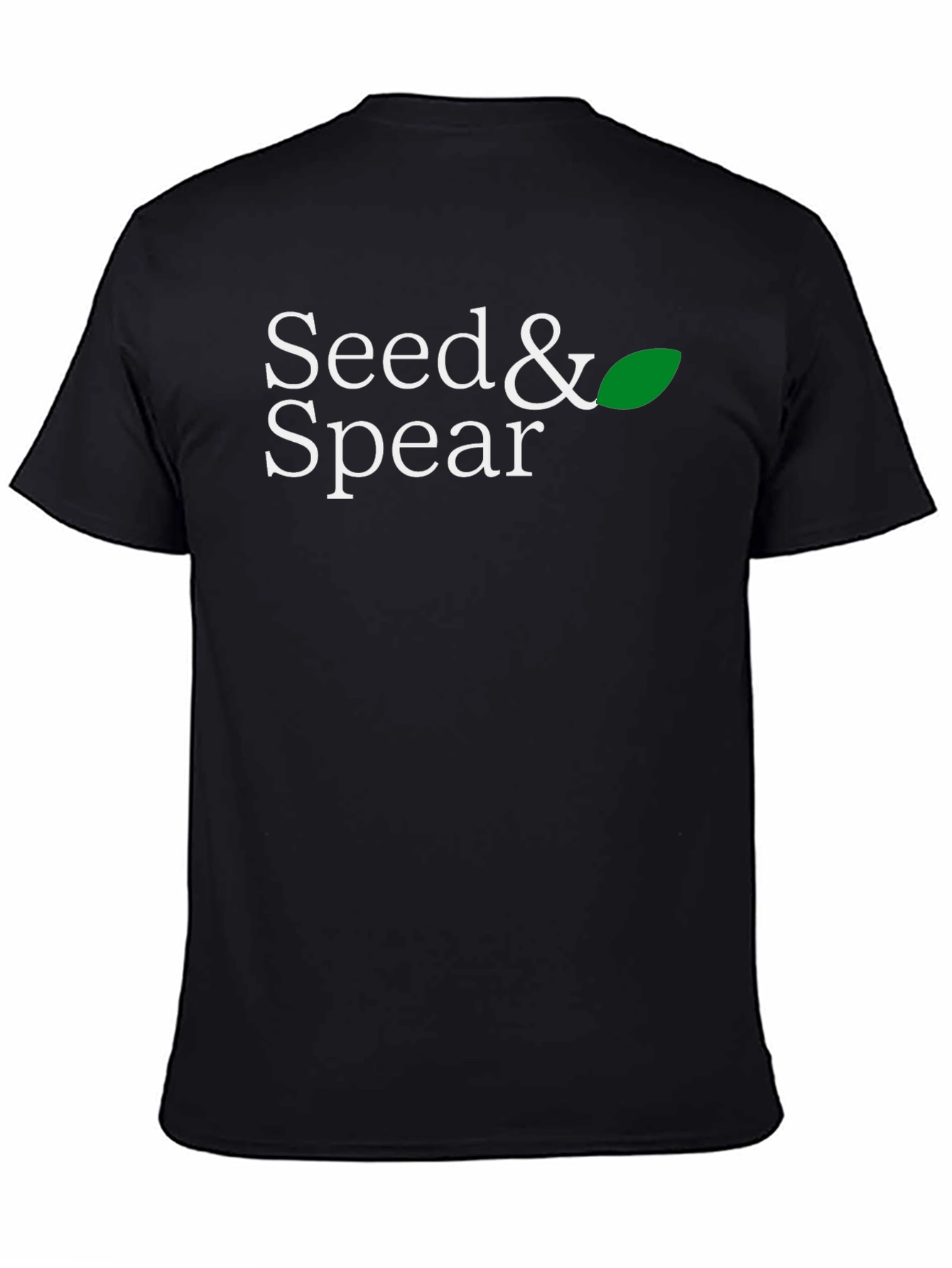 Seed & Spear Black Graphic T-Shirt
