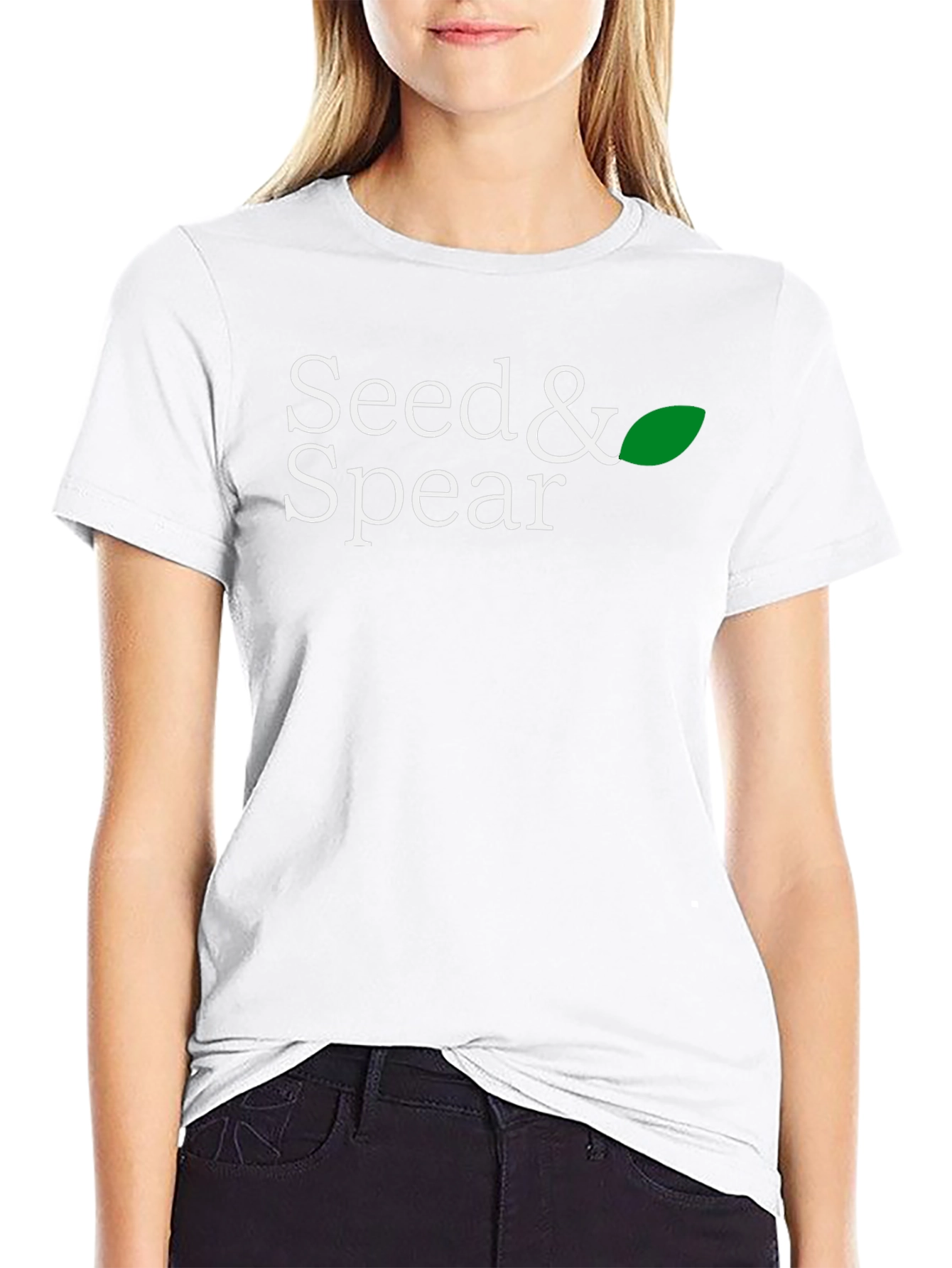 Seed & Spear Black Graphic T-Shirt