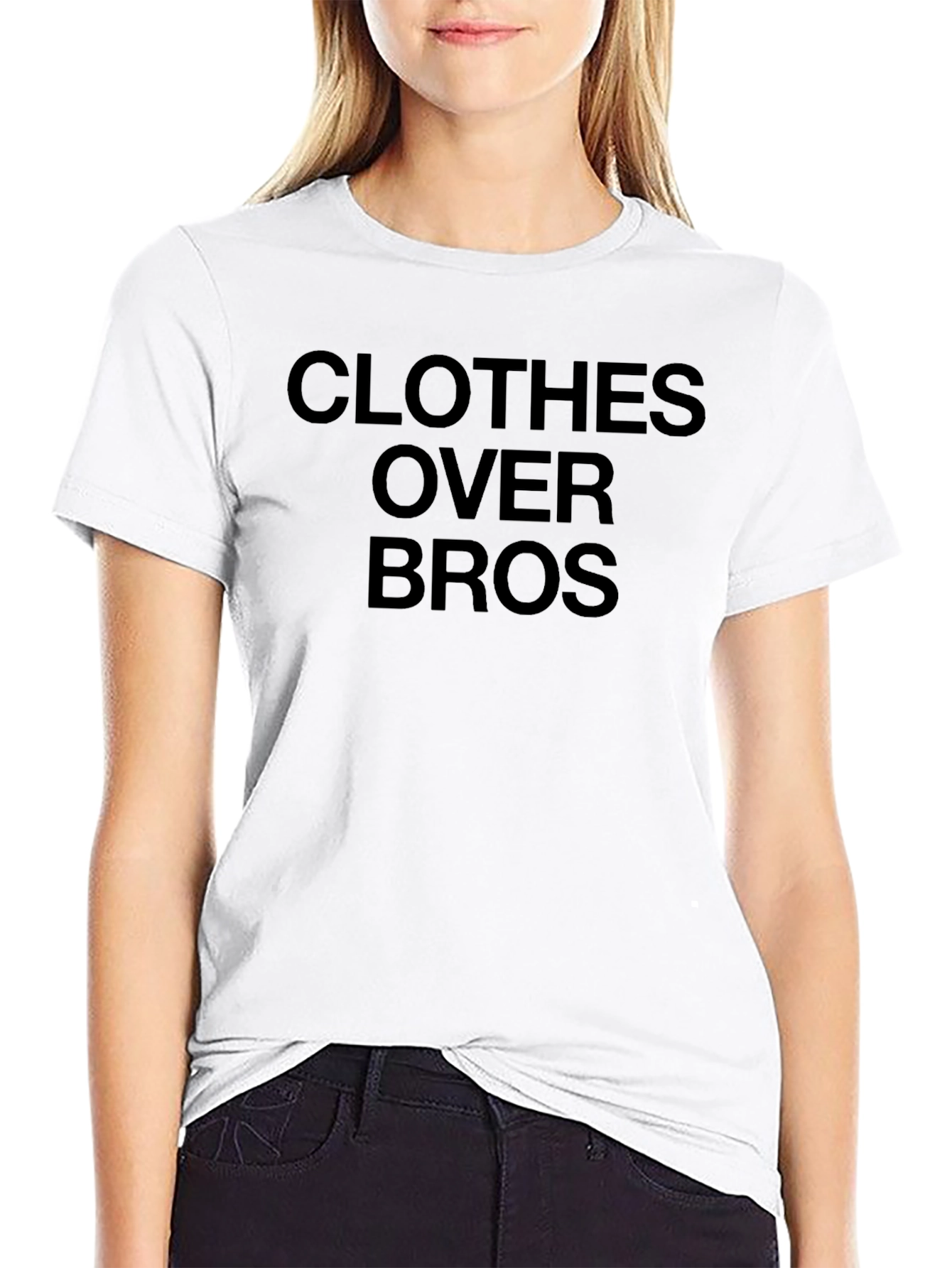 Clothes Over Bros Graphic Tee - Black Cotton