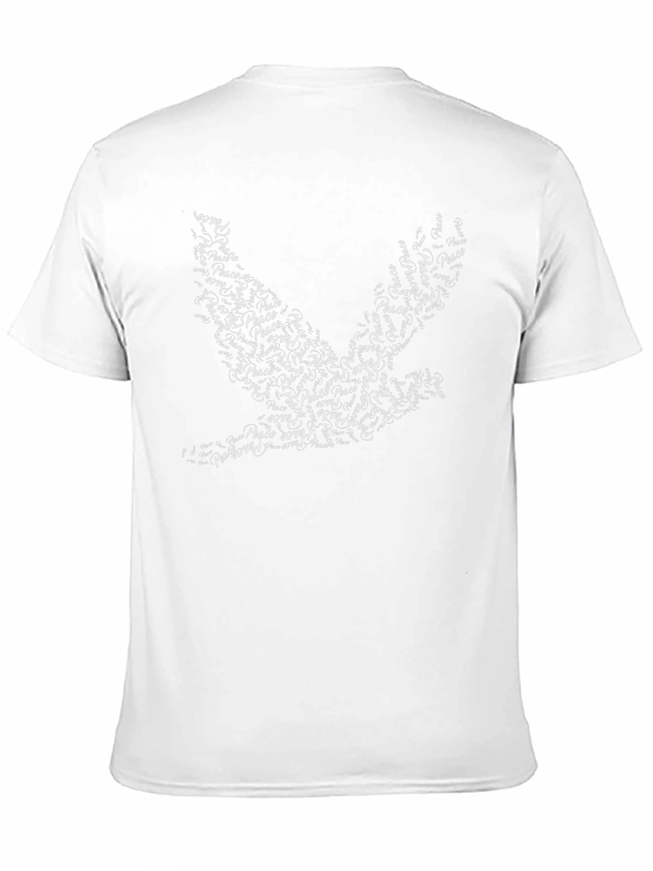 Peace Dove Graphic Tee - Black T-Shirt