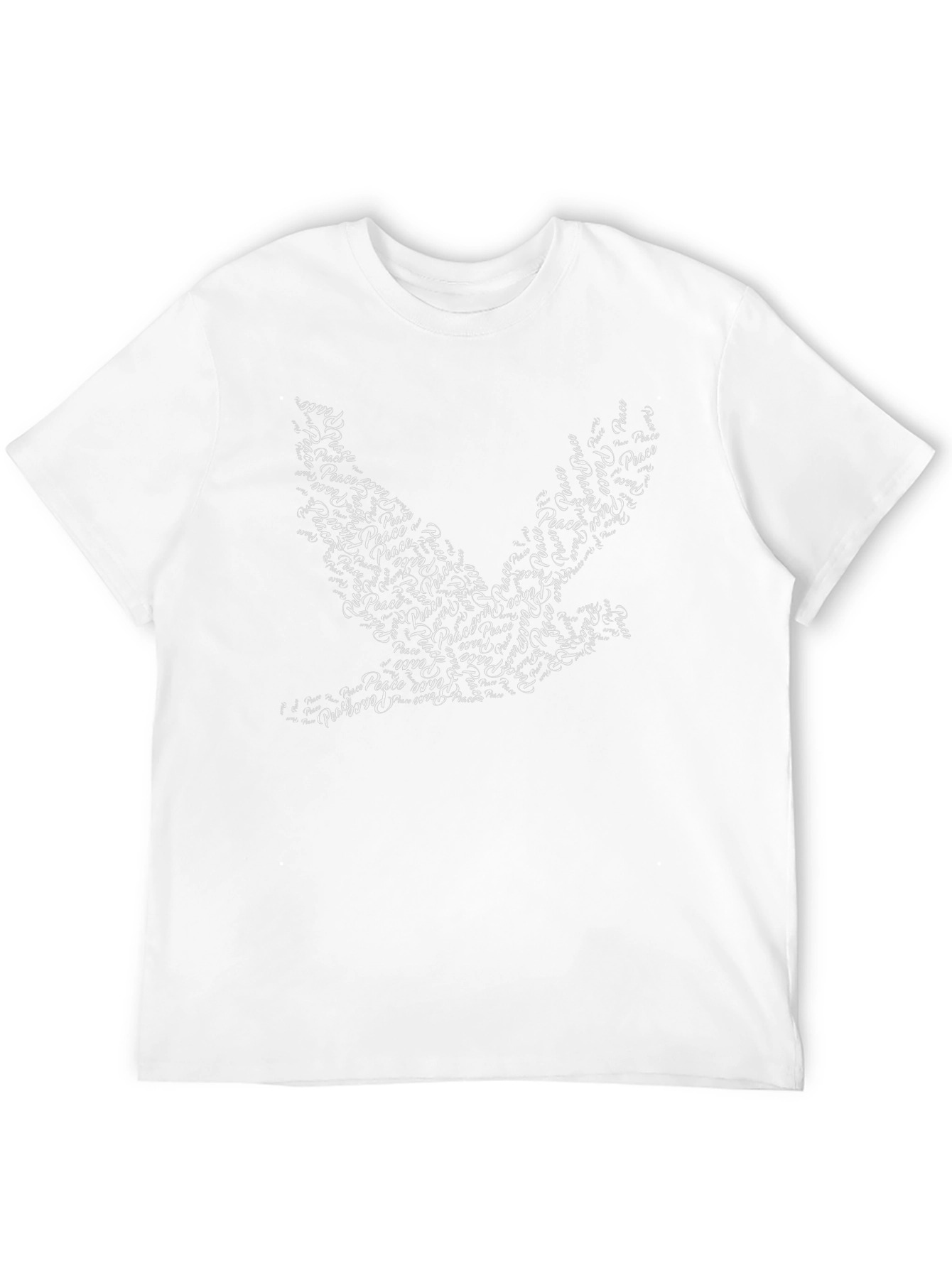Peace Dove Graphic Tee - Black T-Shirt