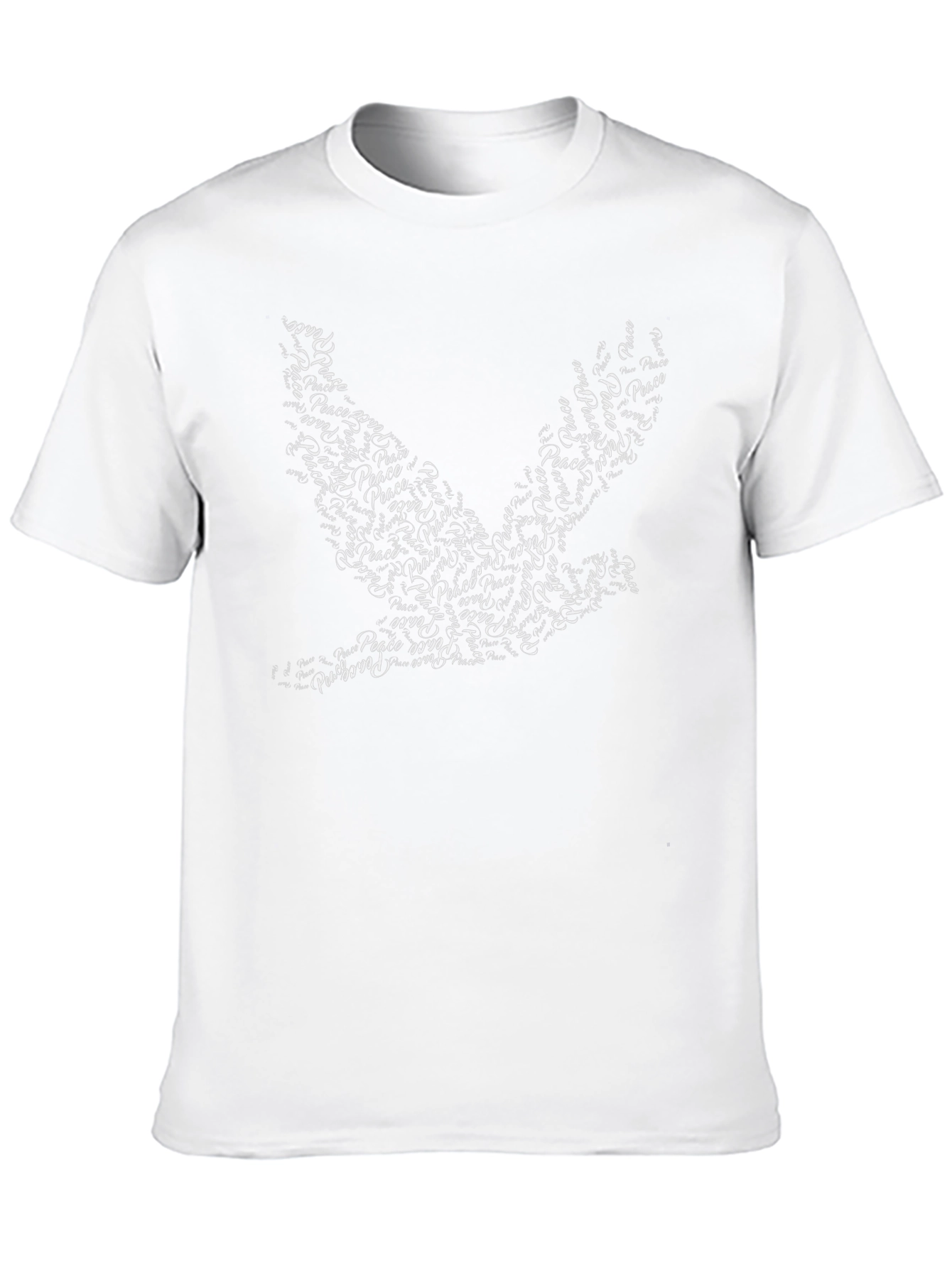 Peace Dove Graphic Tee - Black T-Shirt