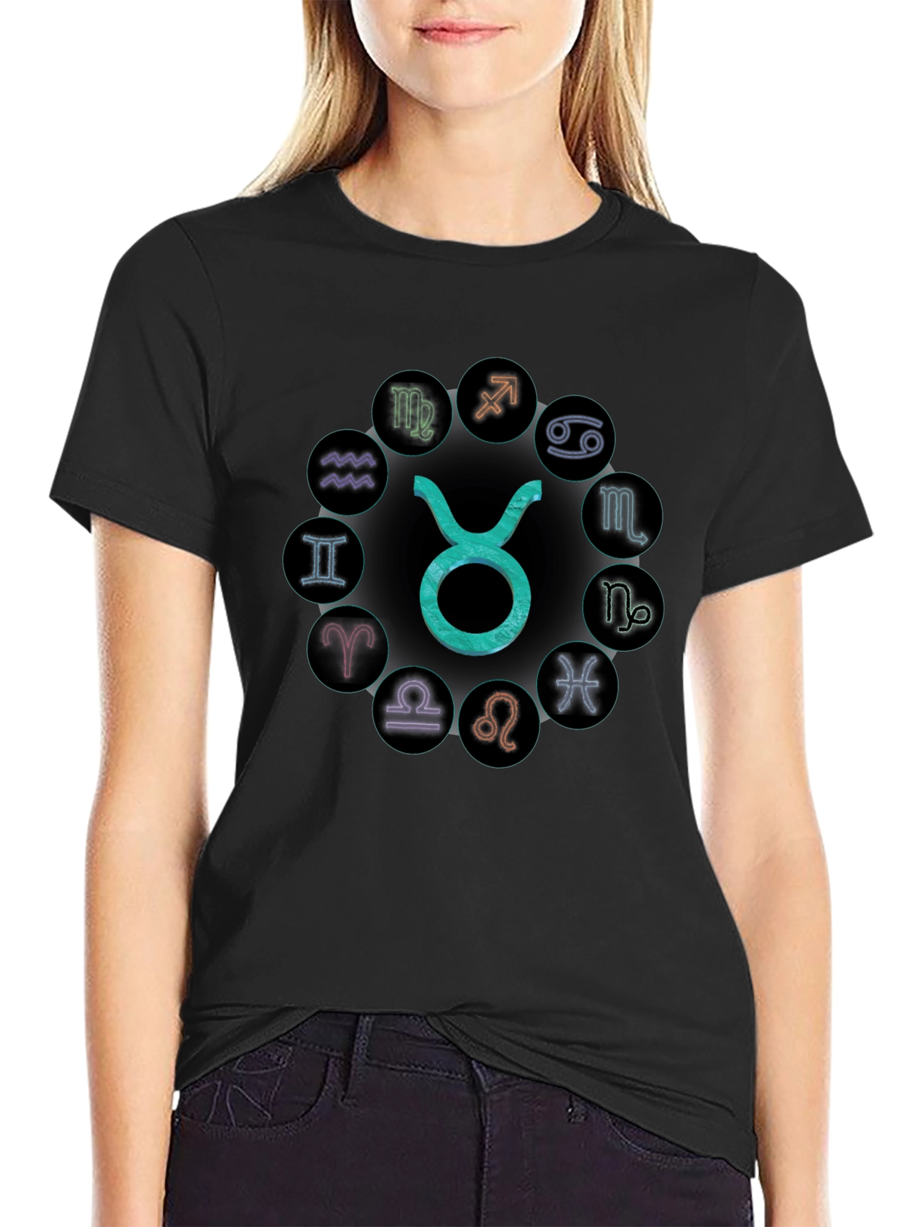 Zodiac Sign T-Shirt - Taurus Astrology Tee