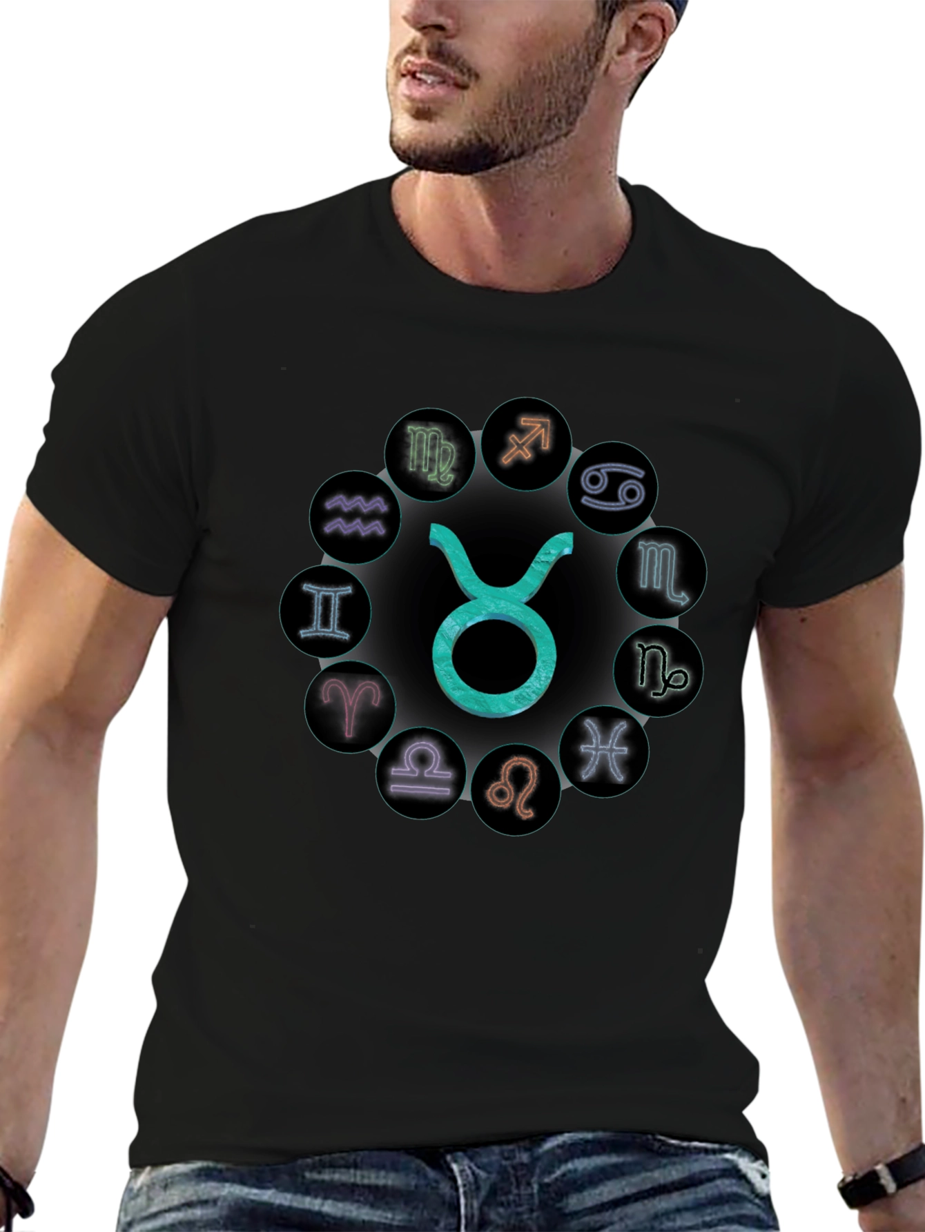 Zodiac Sign T-Shirt - Taurus Astrology Tee