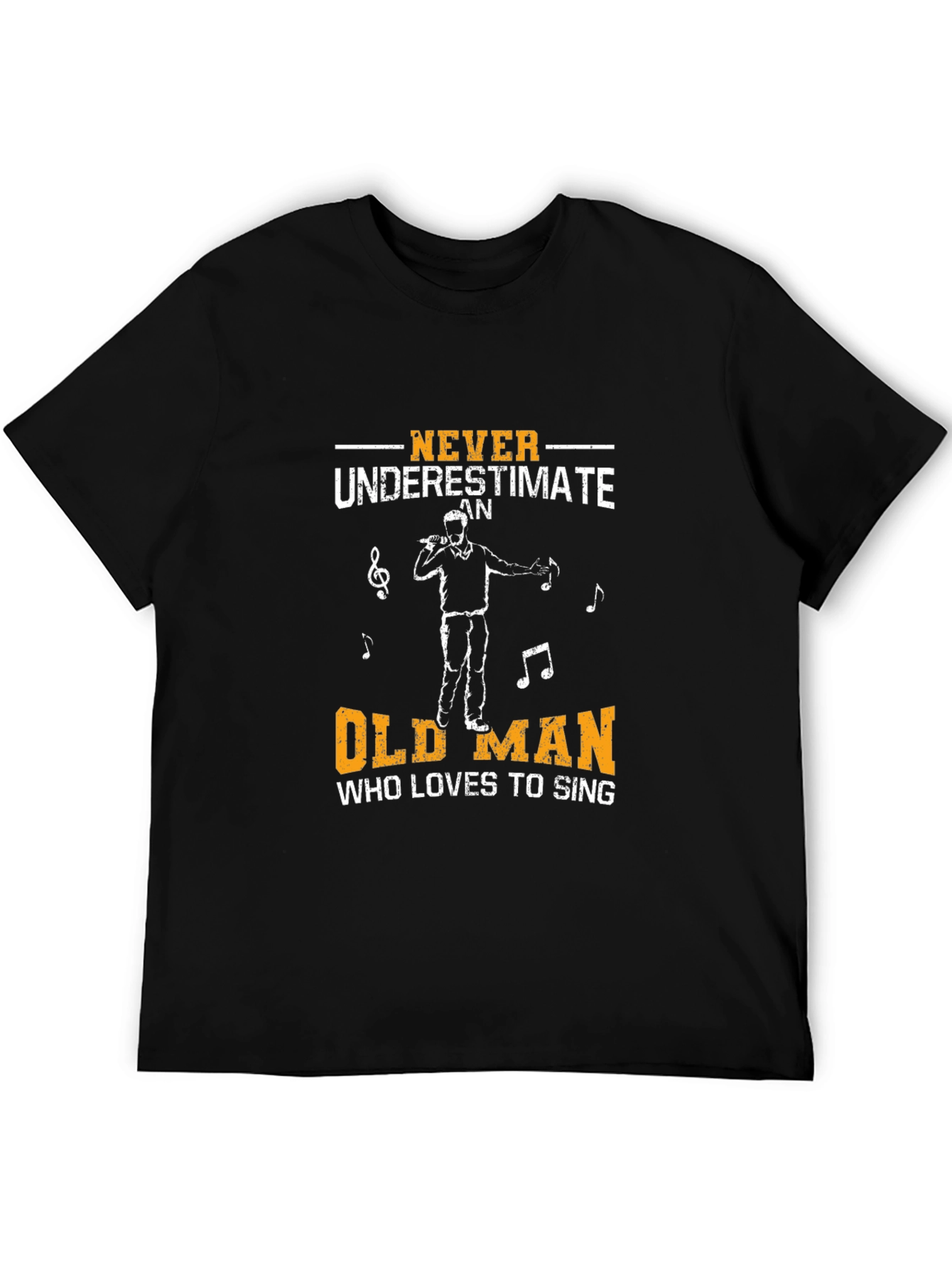 Never Underestimate an Old Man T-Shirt