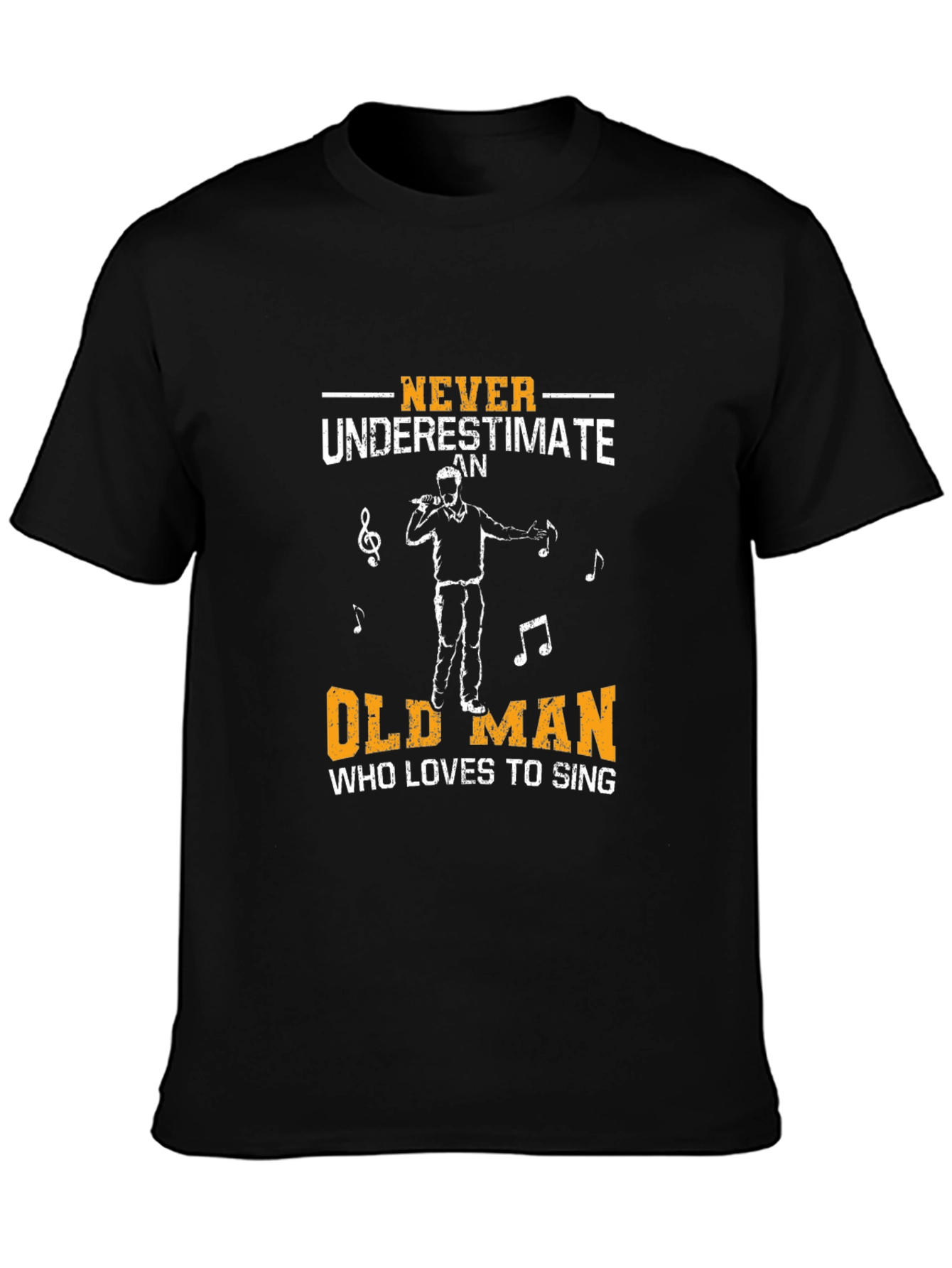 Never Underestimate an Old Man T-Shirt