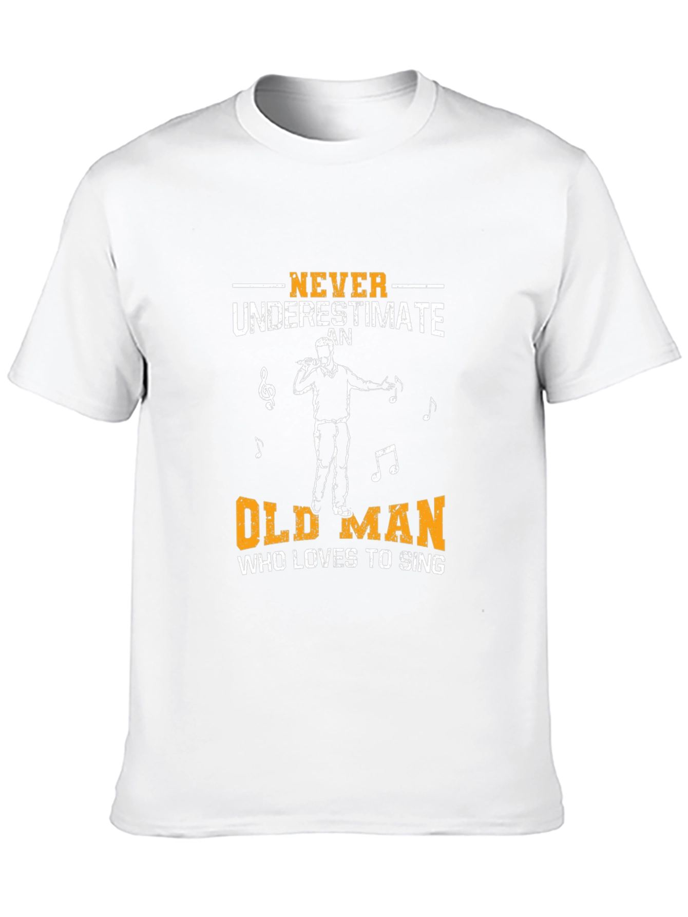 Never Underestimate an Old Man T-Shirt