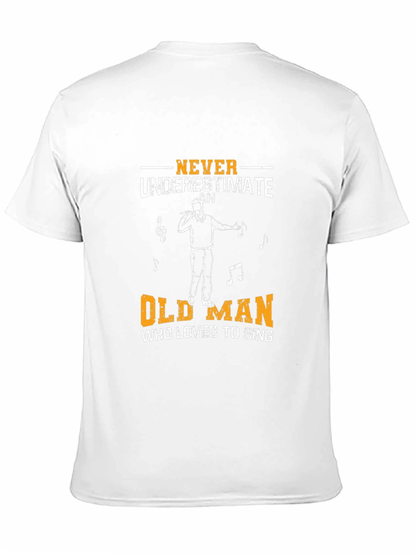 Never Underestimate an Old Man T-Shirt