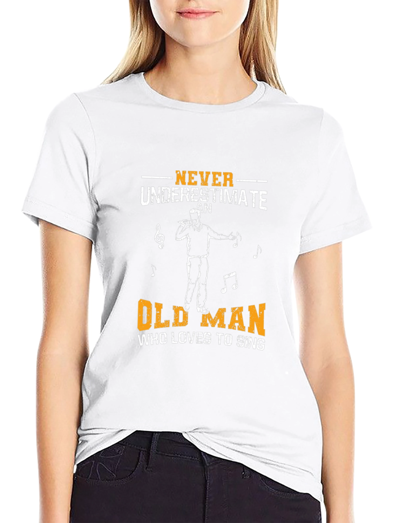 Never Underestimate an Old Man T-Shirt